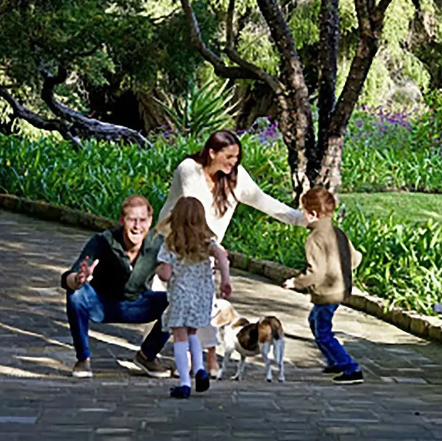 Some viewers have accused the photo of being edited. (Archewell Foundation)