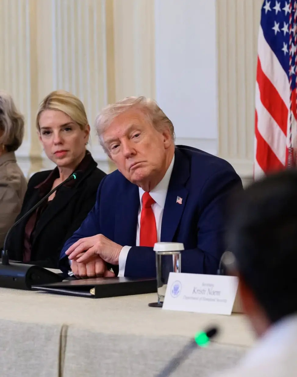 Pentagon press secretary Kingsley Wilson issued a statement against the show (Instagram/@thewhitehouse)