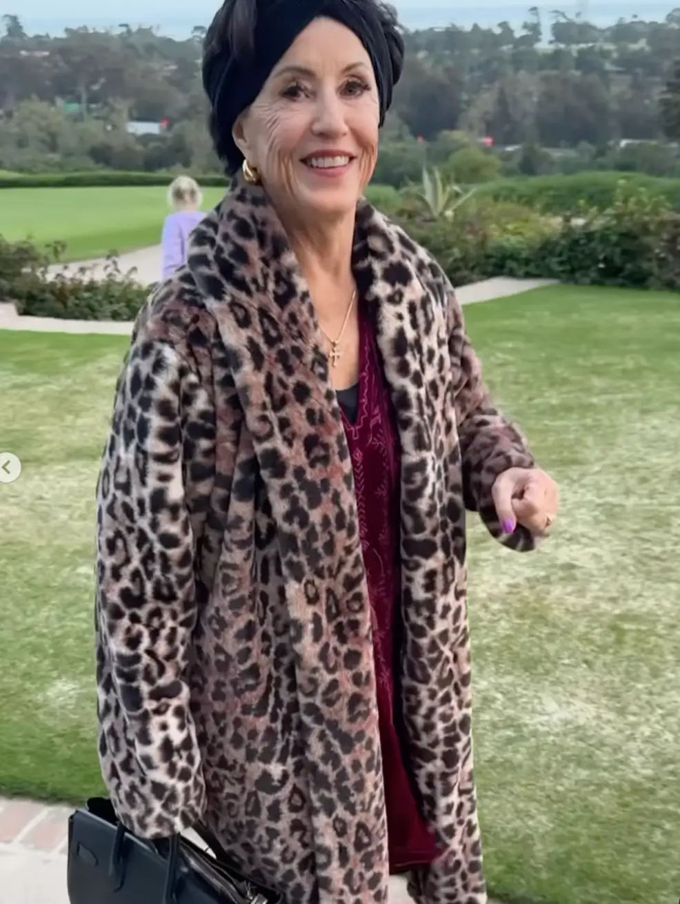 The singer shared a video online confirming she was actually in California with her mother (Instagram/@katyperry)
