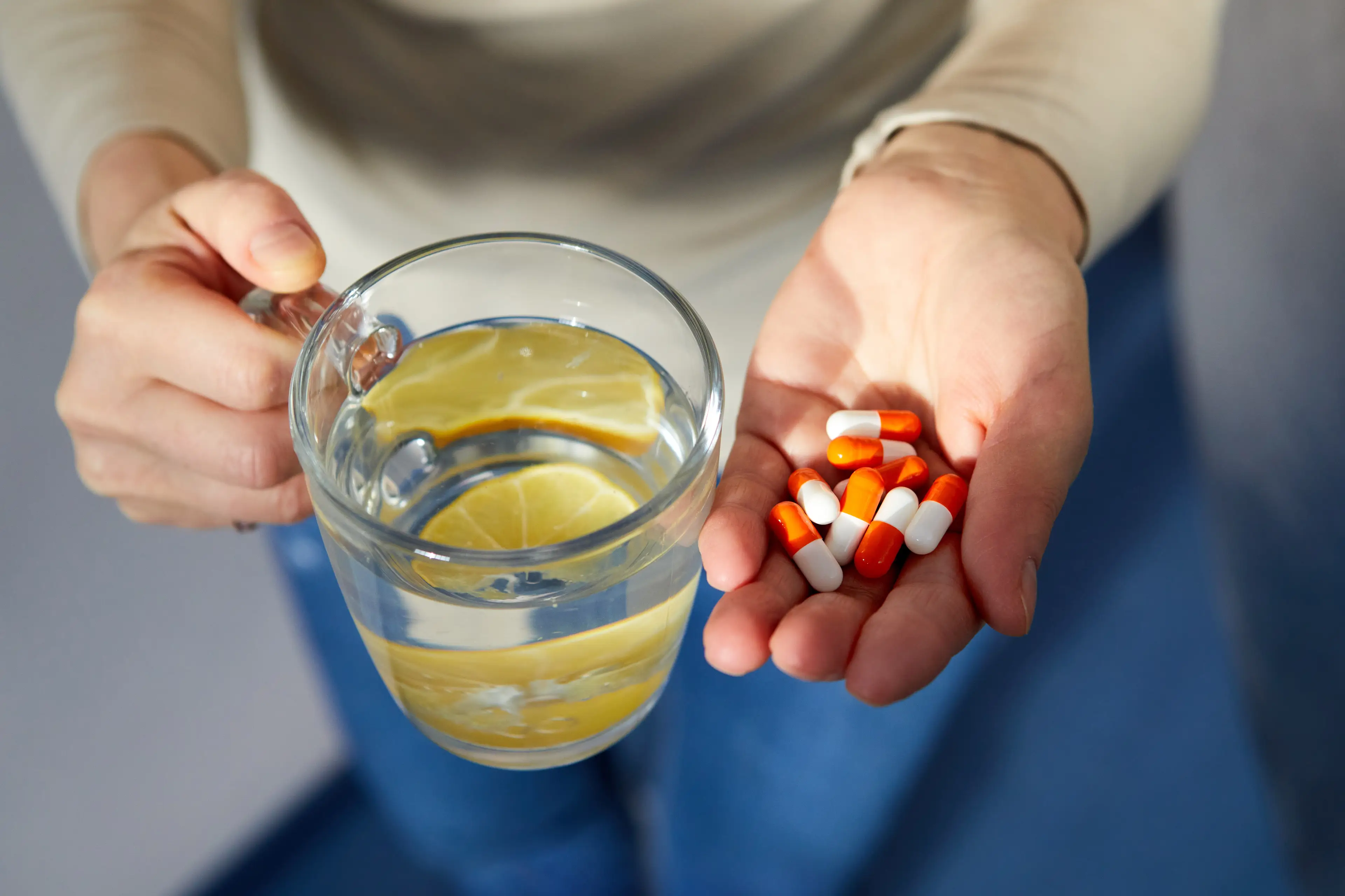 Antibiotics mixed with anything other than booze can have some frustrating side effects (Getty Stock Image)