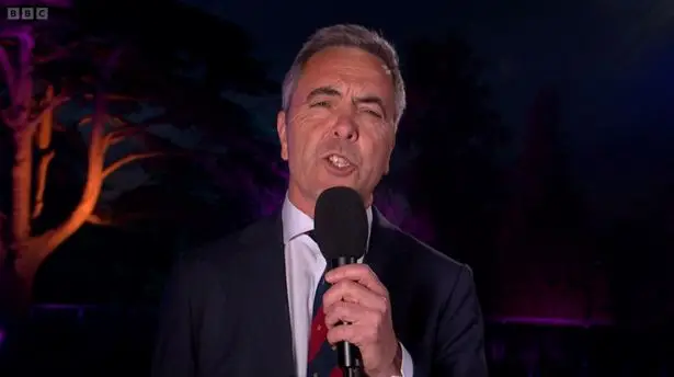 James eventually got his moment - but not before an awkward camera blunder.