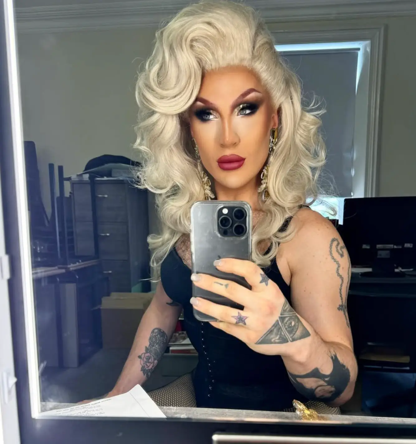 The drag performer won the first season of RuPaul's Drag Race UK and appeared on All Stars 7 (thevivienne_/Instagram)