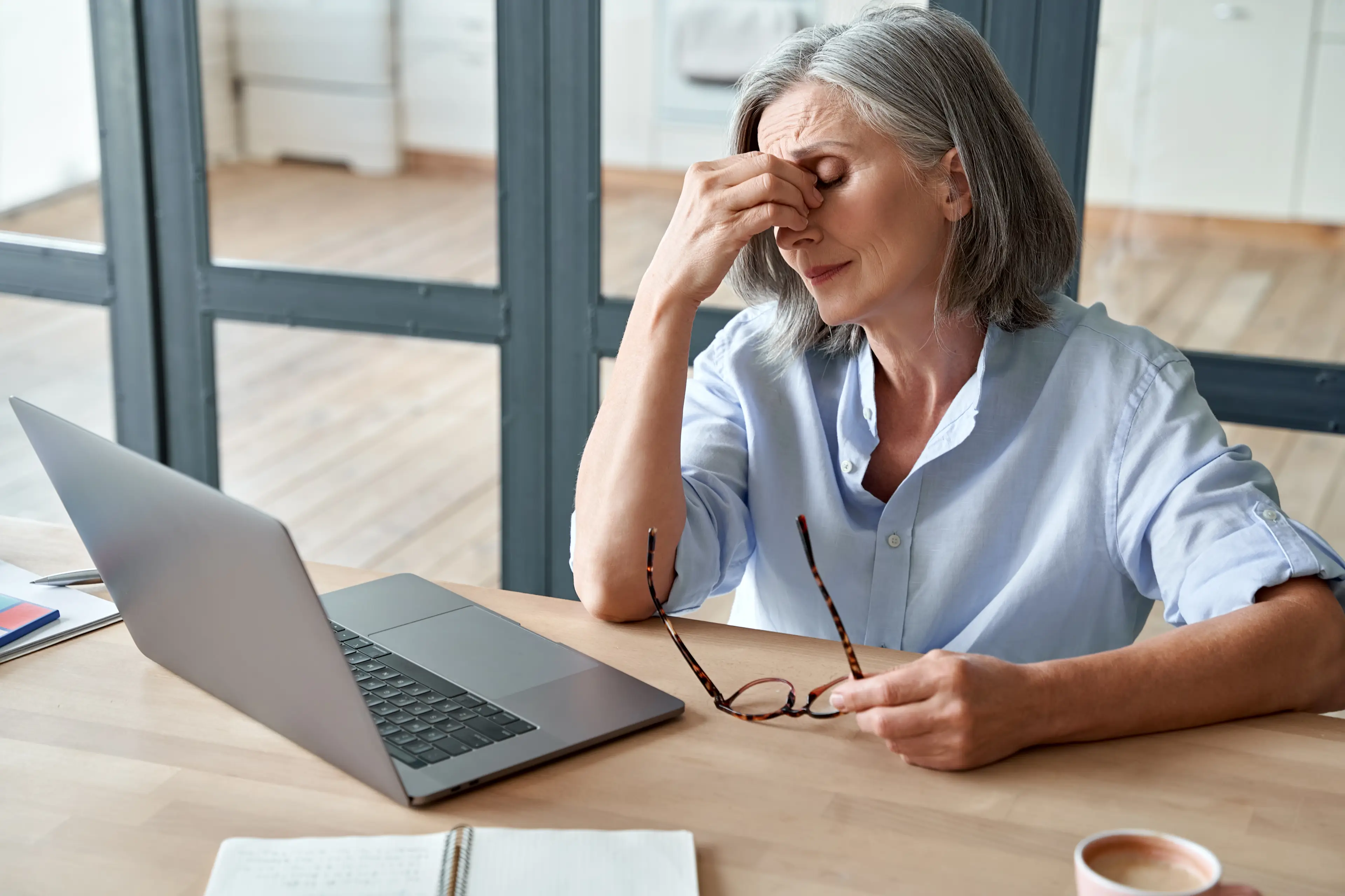 The stress may feel worse for women going through the menopause (Getty Stock Images)
