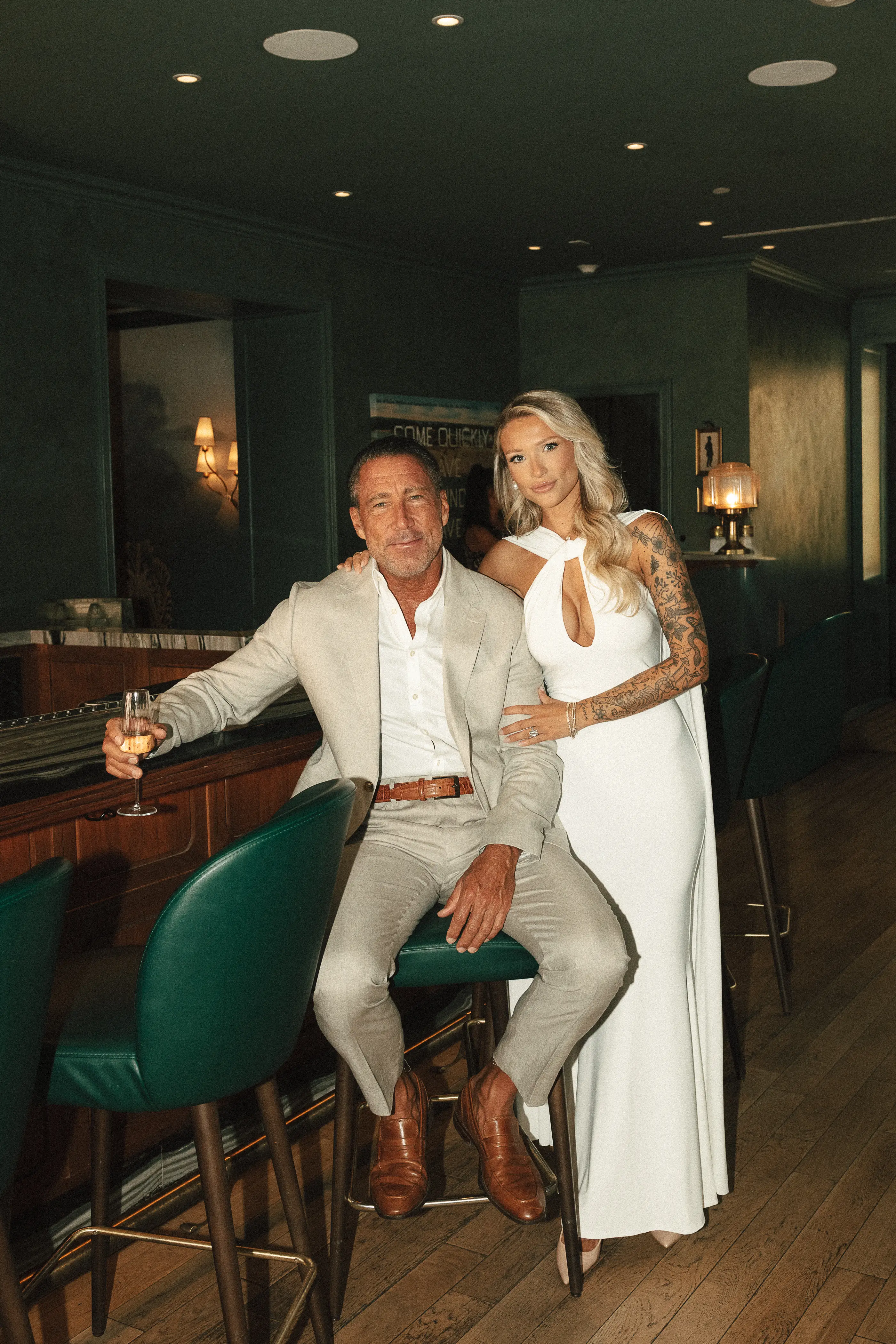 Gracen and Kevin Geagan, who have a 34-year age gap, have opened up about the inner workings of their relationship (TikTok/@gracenfaithg)