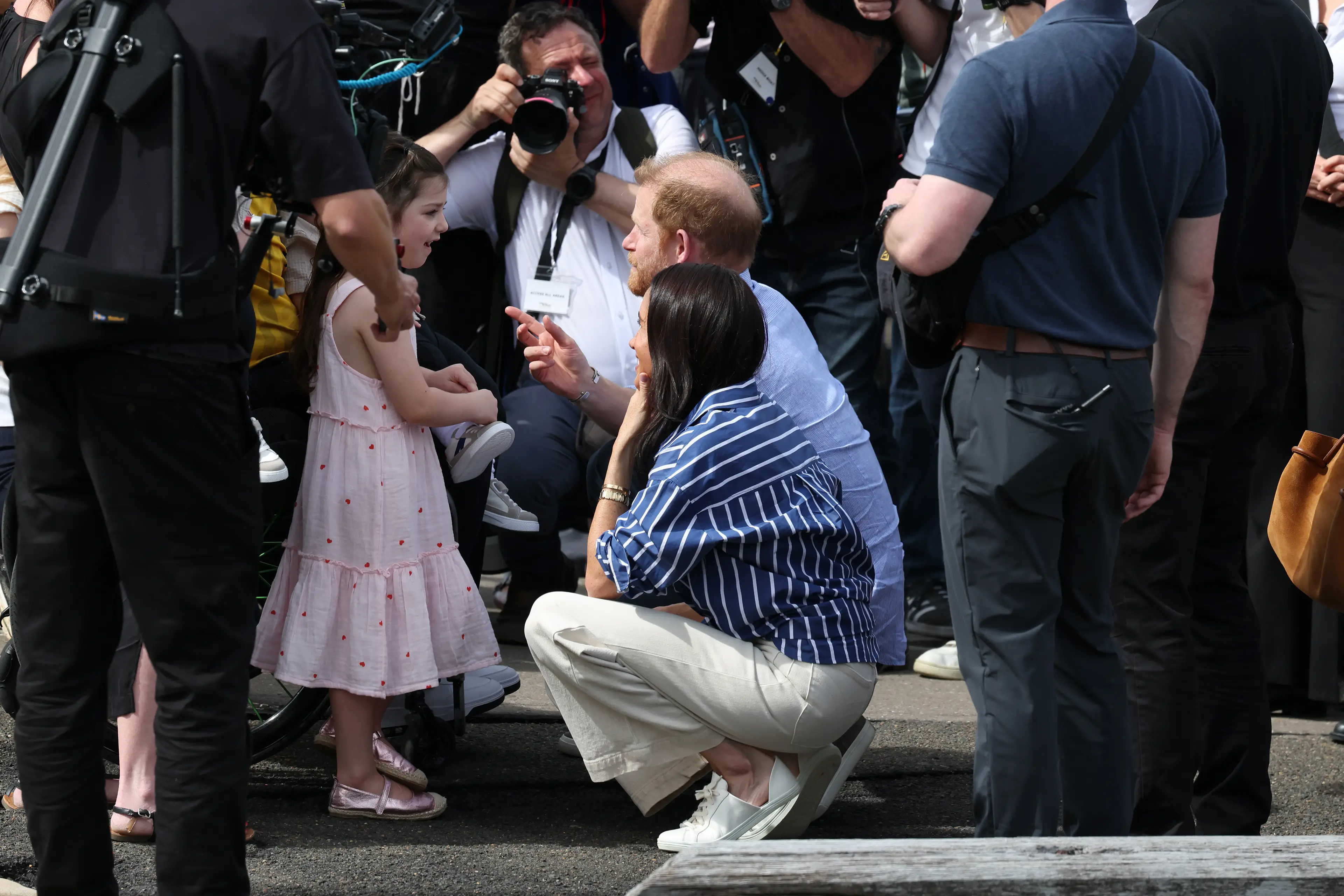 The couple were praised for their reactions (Don Arnold/WireImage)