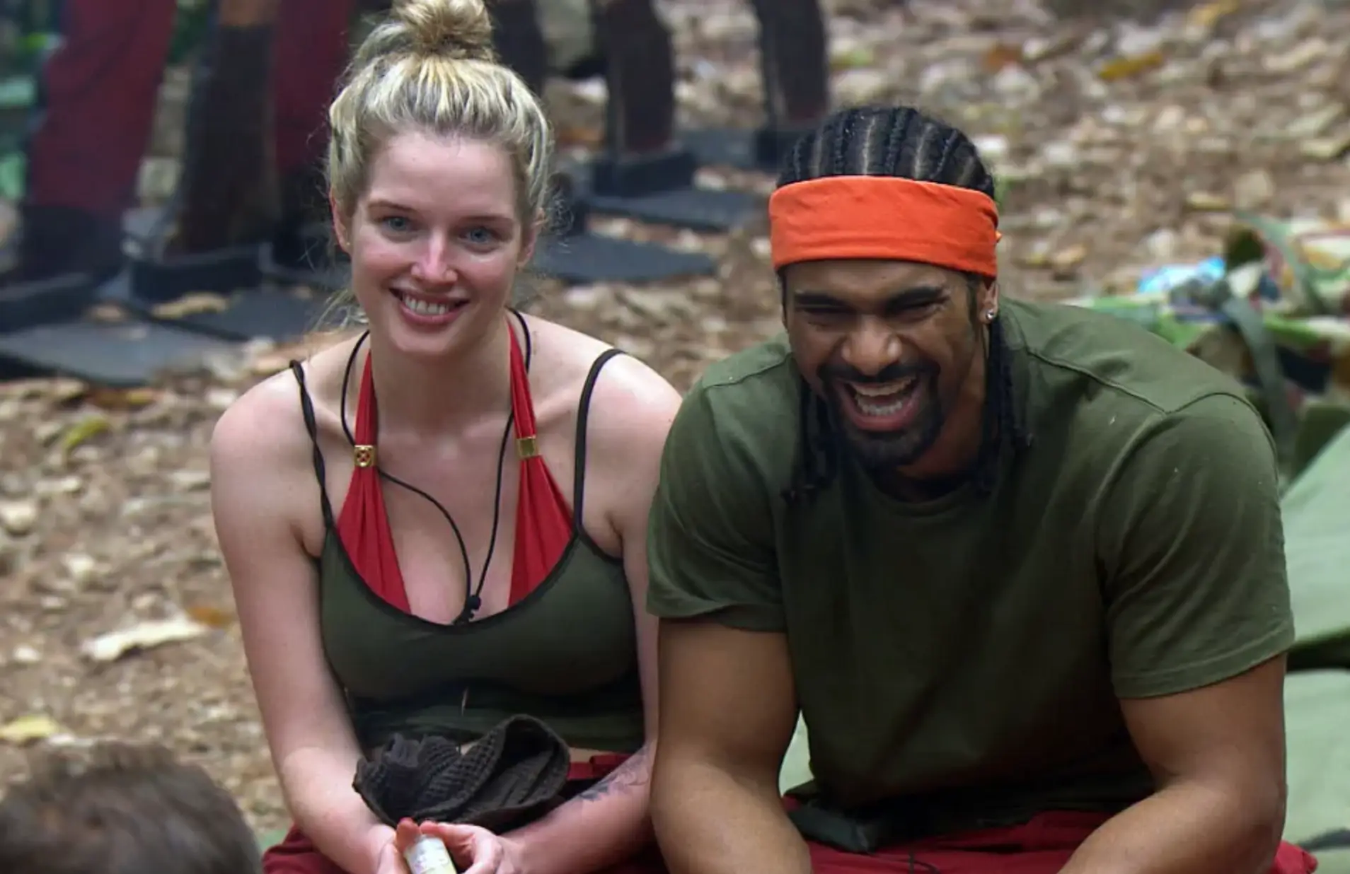 Helen and David first met on I'm A Celeb in 2012 (ITV)