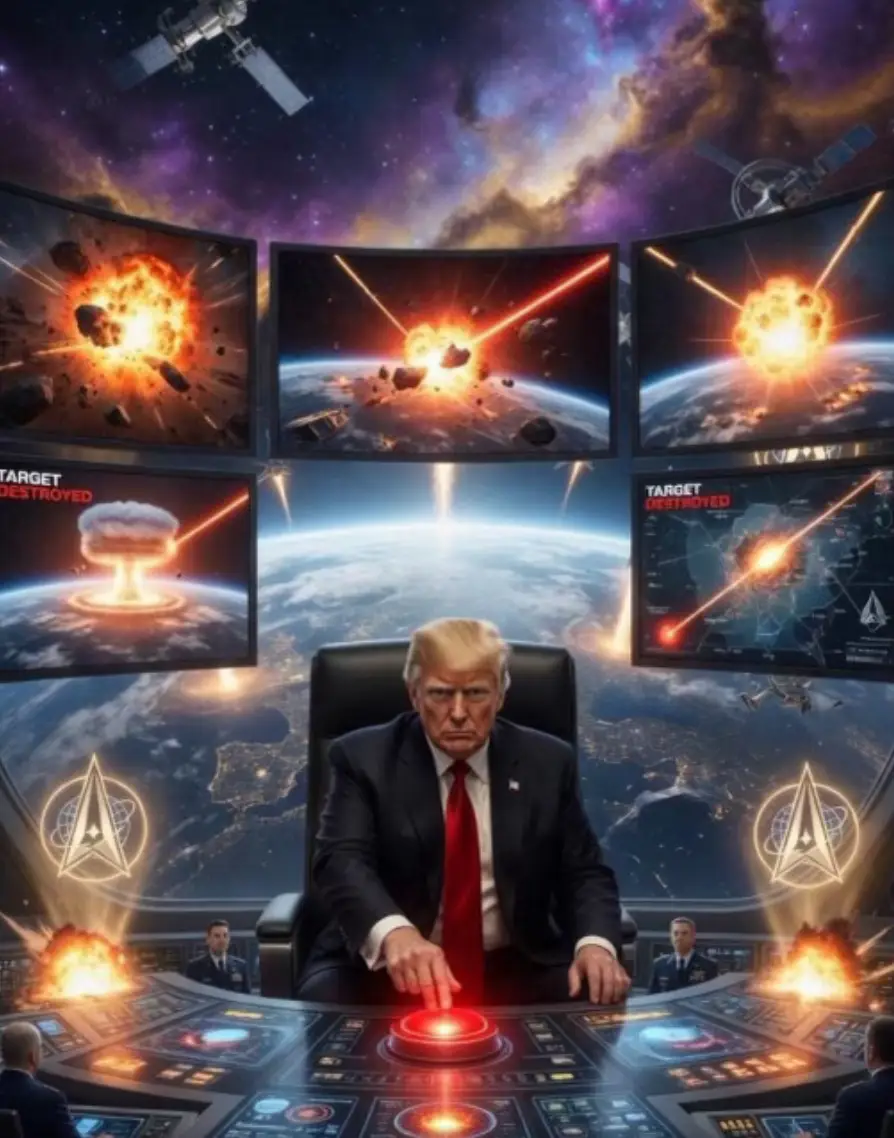 People questioned why Trump was posting so many AI photos (Truth Social/@realDonaldTrump)