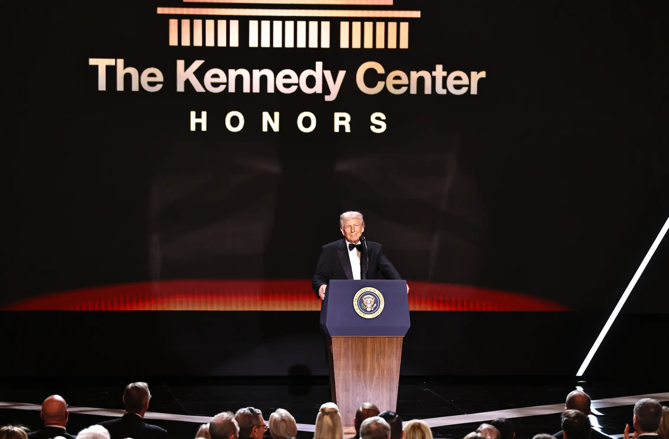 Trump slammed a number of onlookers (Mary Kouw/CBS via Getty Images)