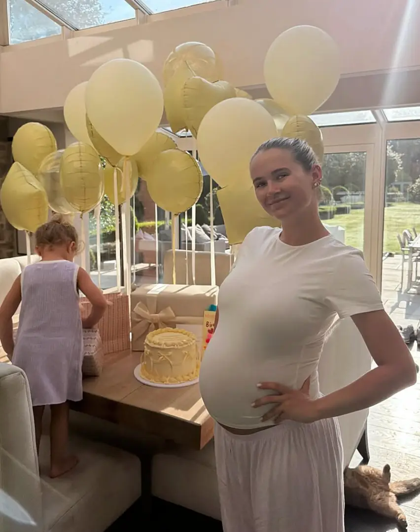 Molly said her second baby's name is 'very original' and fans will 'hate it' (Instagram/@mollymae)