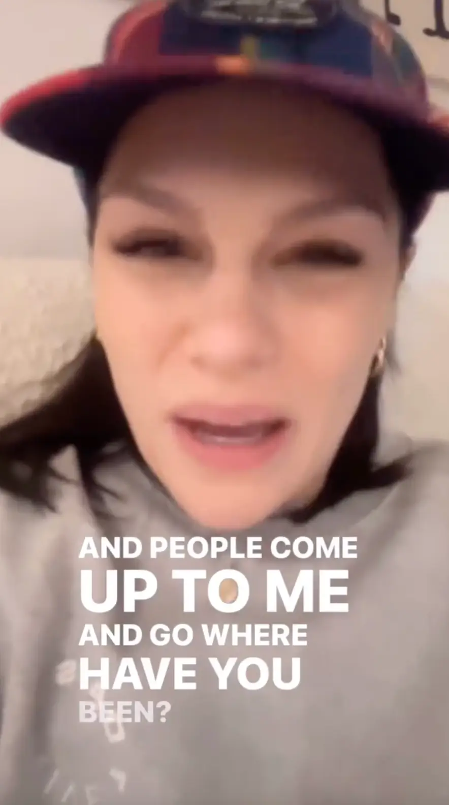 Celebs were left 'howling' at Jessie J's video (Instagram/@jessiej)