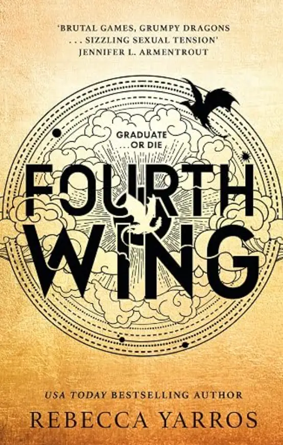The casting of the lead roles for Fourth Wing have finally been announced (Amazon/Piatkus)