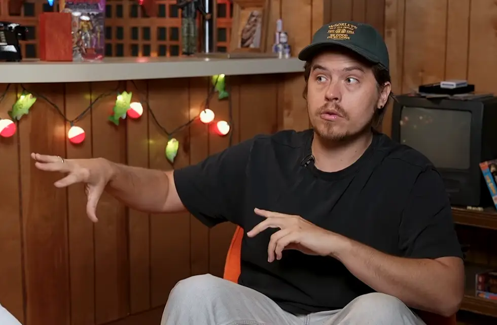 Dylan Sprouse claims he and twin brother Cole are a product of 'incest' (YouTube/Wildmen Podcast)