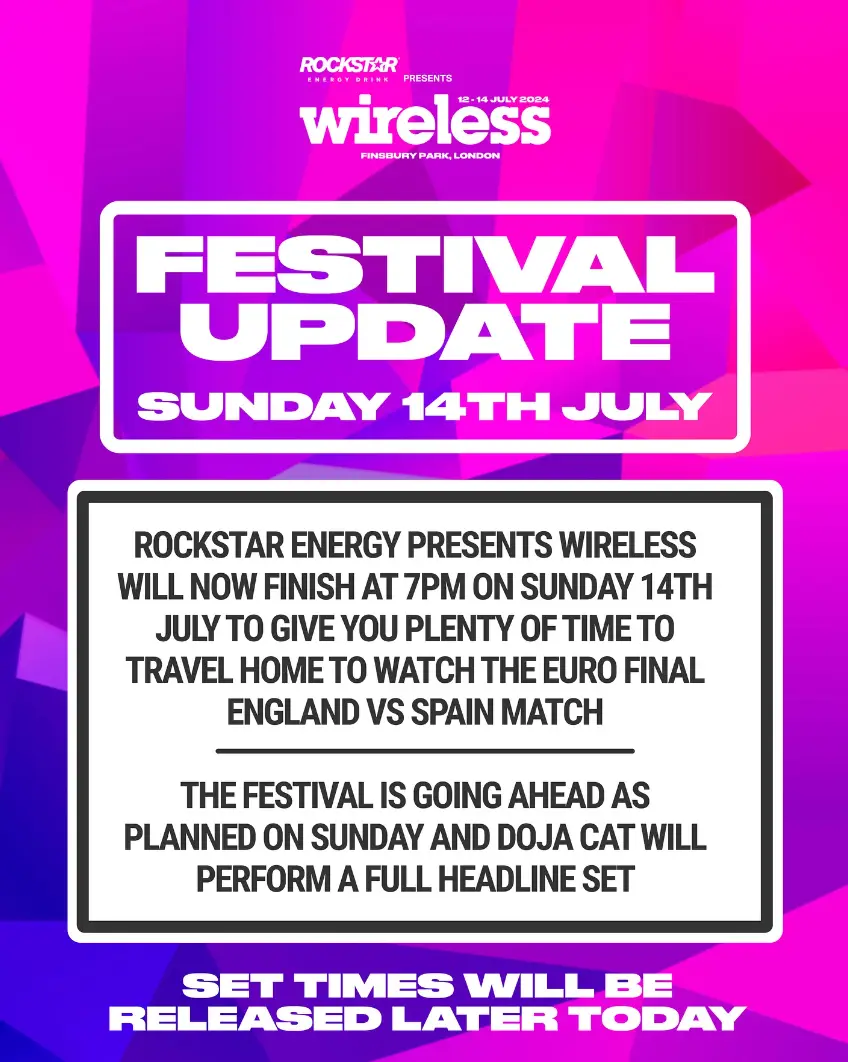 Some attendees have been left infuriated by the announcement. (Instagram/@wirelessfest)