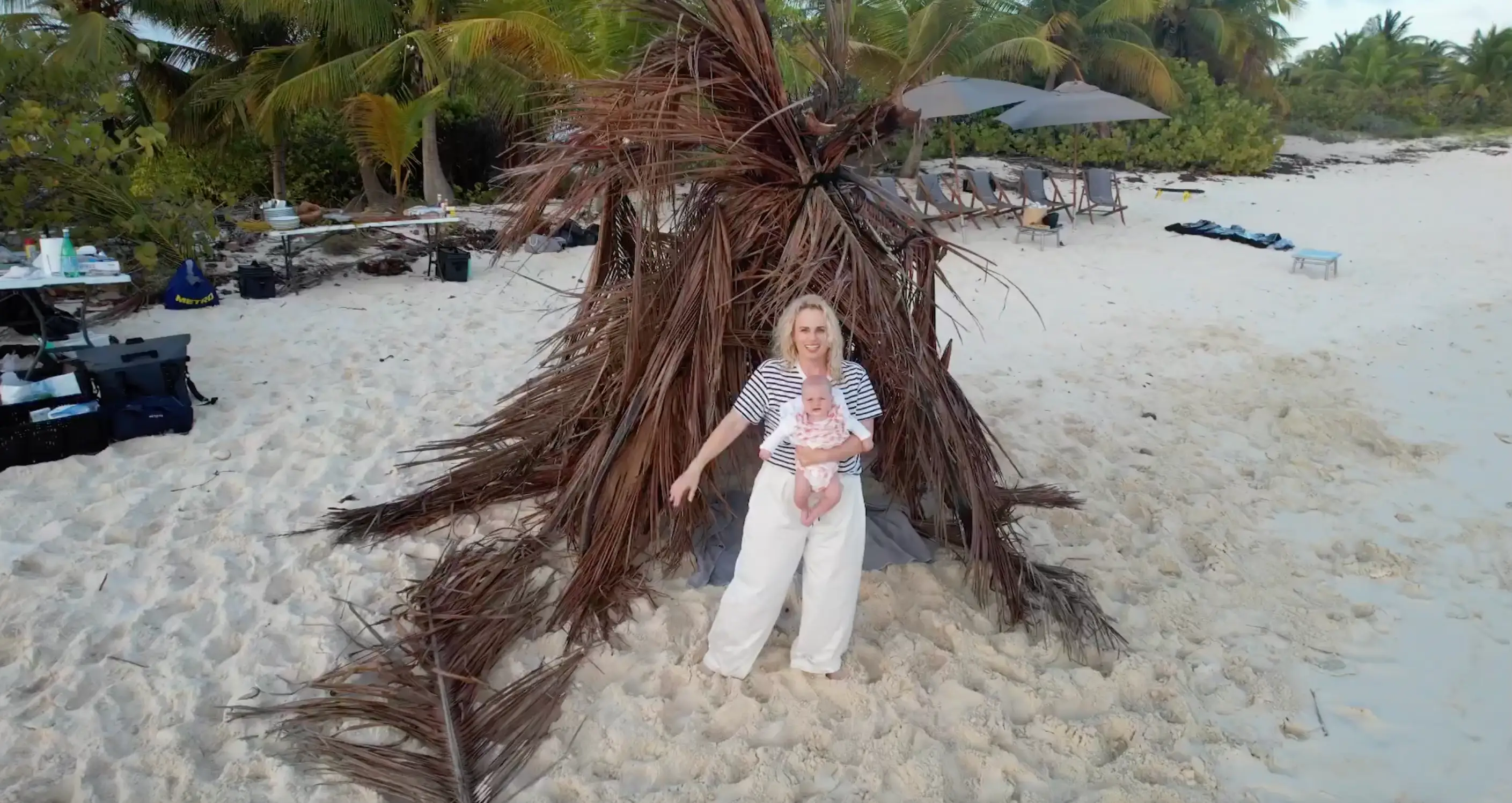 Rebel Wilson and her daughter Royce.