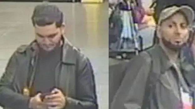 The BTP has released these images of two men it wants to trace in connection with Esme's assault (British Transport Police)