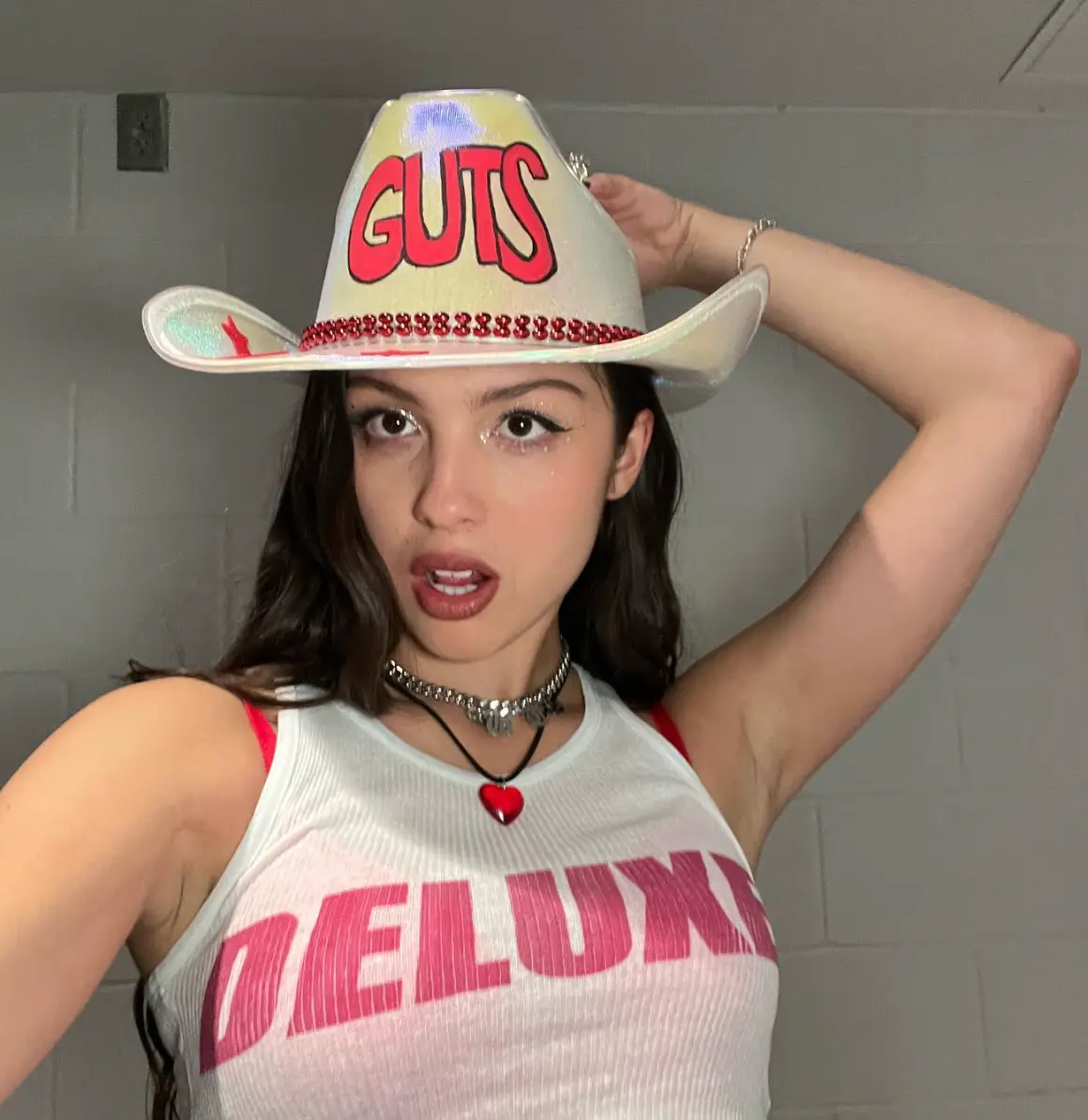 The 'good 4 u' singer's joke was taken extremely seriously by a handful of internet trolls (Instagram/@oliviarodrigo)