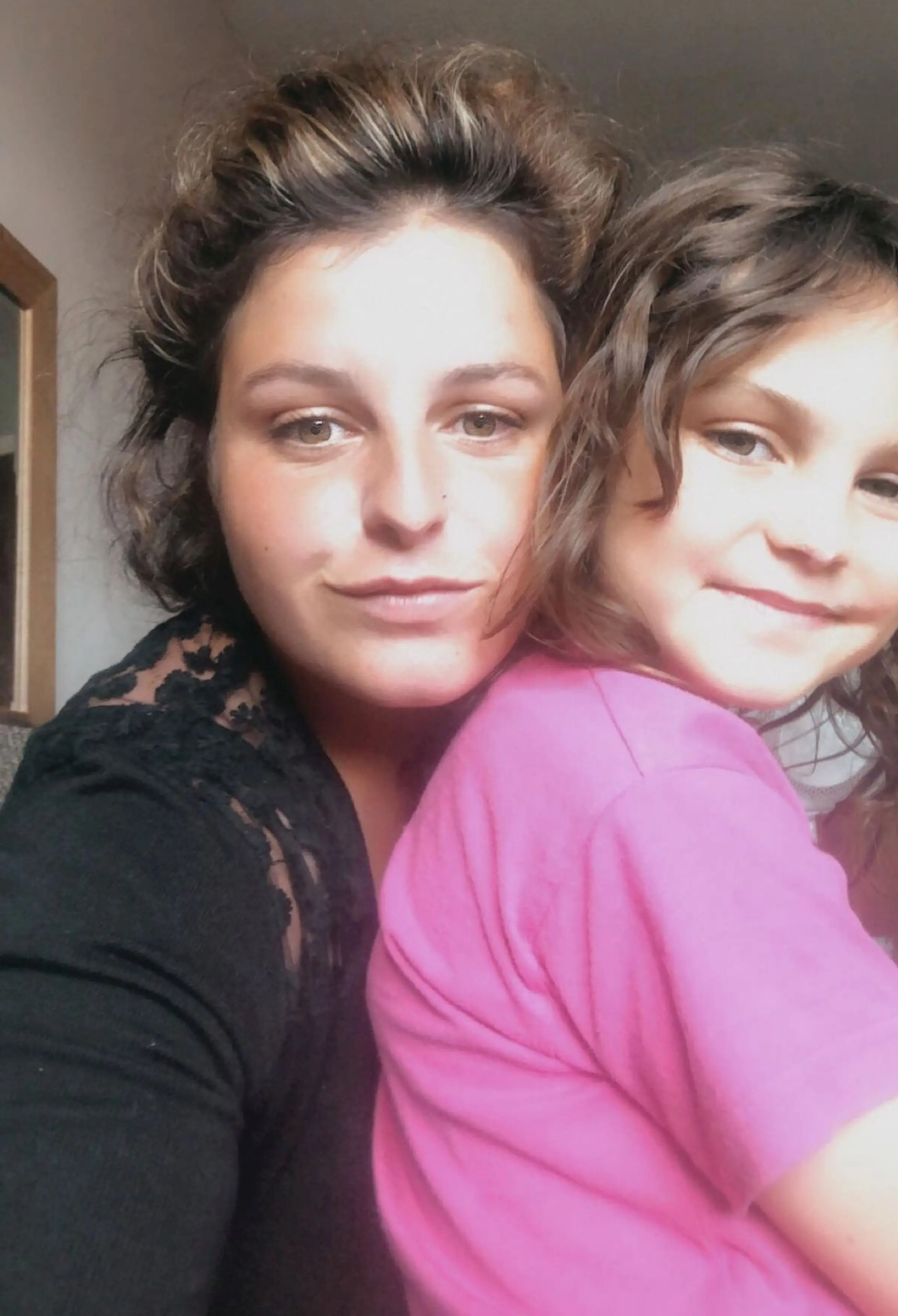 Jade and daughter Lydia (