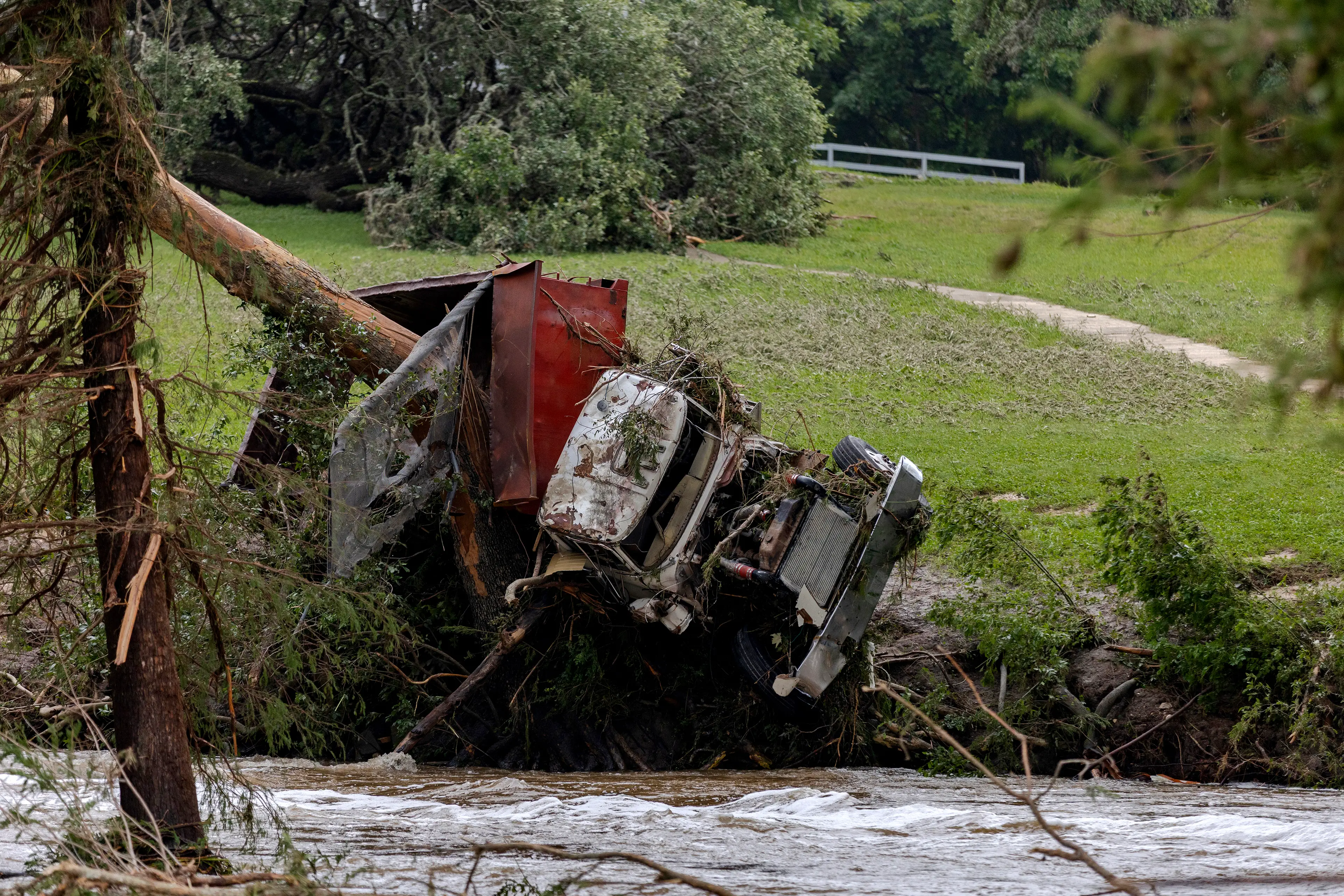 Read on for everything you need to know about the devastating flash floods in Texas (Jim Vondruska/Getty Images)