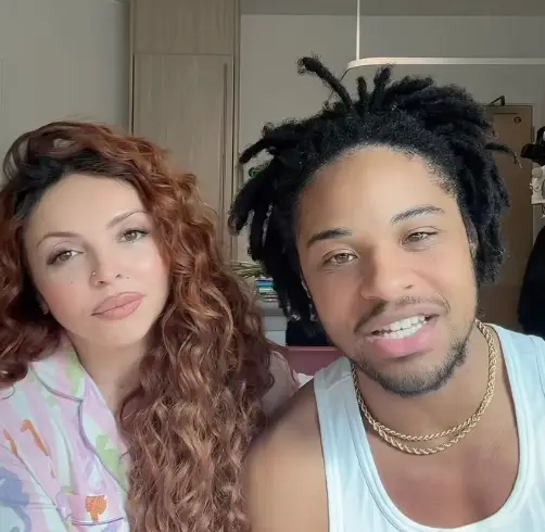 Jesy Nelson has opened up about co-parenting twins with her ex-fiancé, Zion Foster (Instagram/@jesynelson)