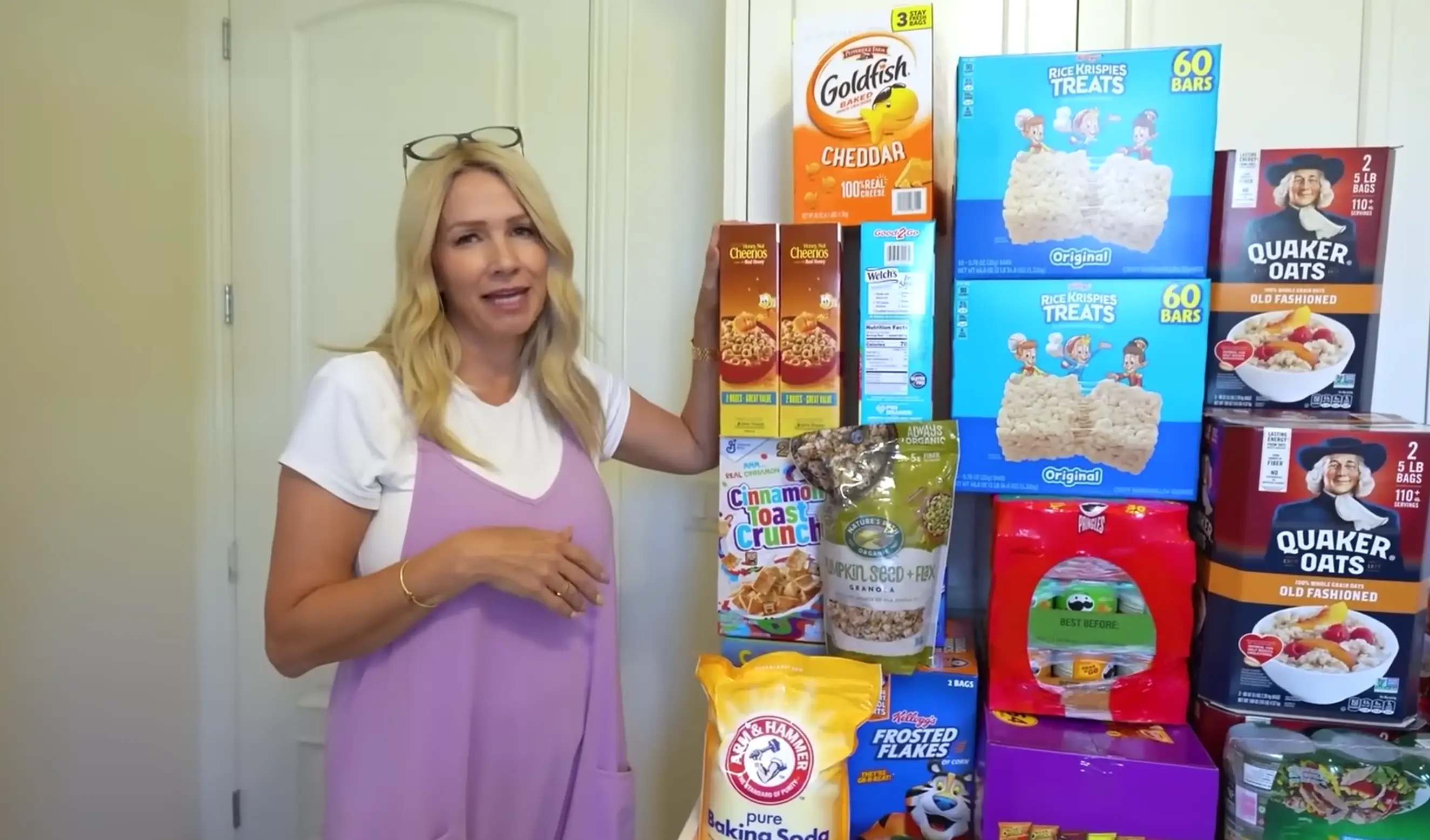 Tiffany revealed she forked out around £1,310 every month to feed her family of 18.