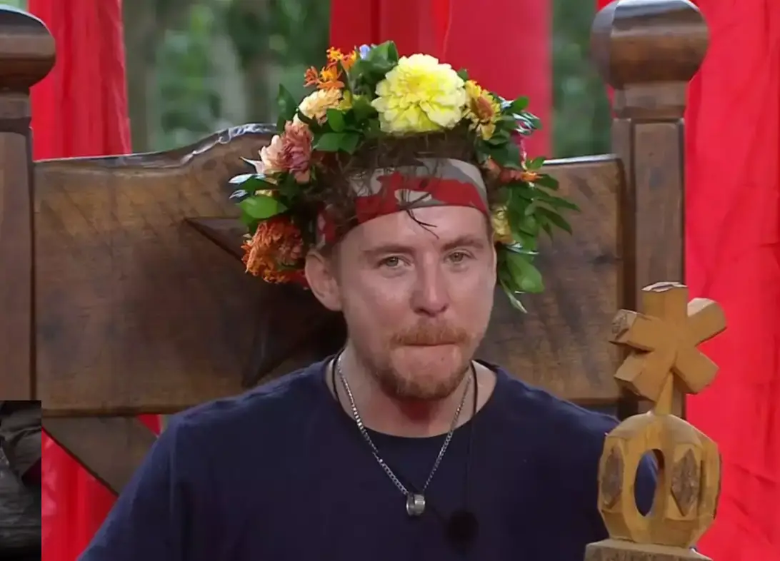Danny Jones was crowned this year's King of the Jungle (ITV)