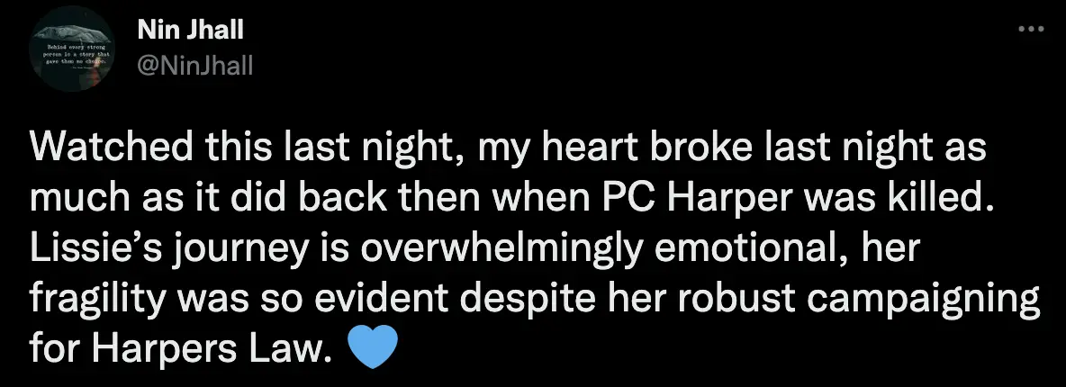 Viewers were in awe of Lissie and her strength (