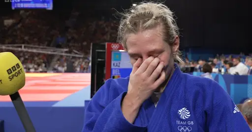 The interview reduced Reid to tears. (BBCSport)