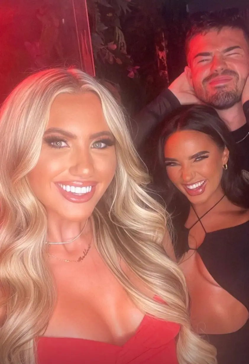 Mollie Salmon (left) and George Tasker are now step-siblings.