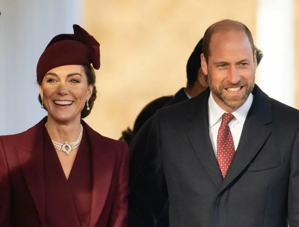 The Prince and Princess of Wales released their Christmas card earlier this afternoon (19 December) (Samir Hussein / Contributor / Getty Images)