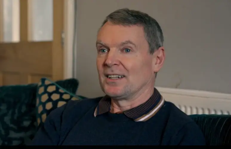 Noel Radford opened up about being adopted in the latest episode. (Channel 5)