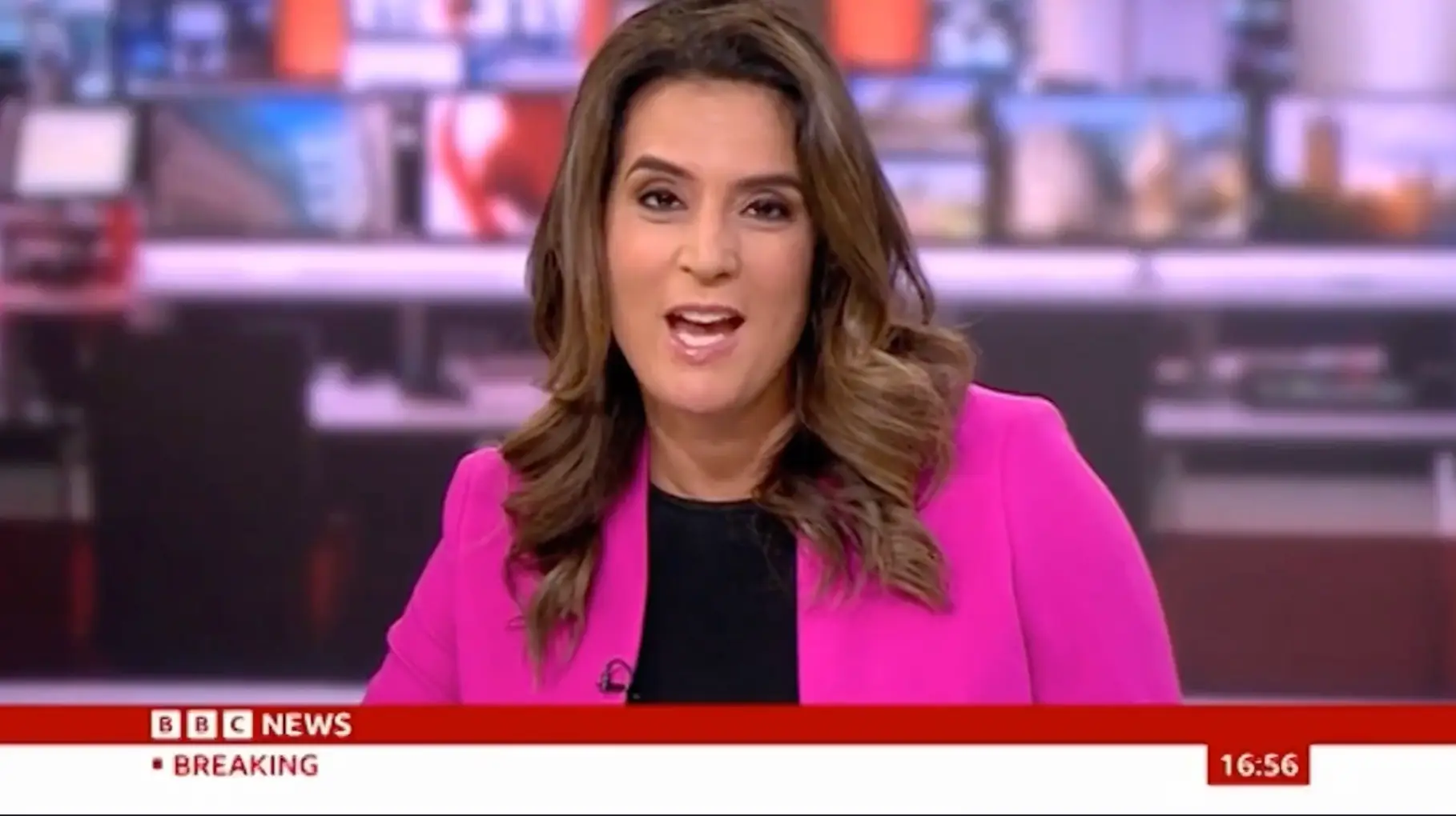 Presenter Samantha Simmonds.