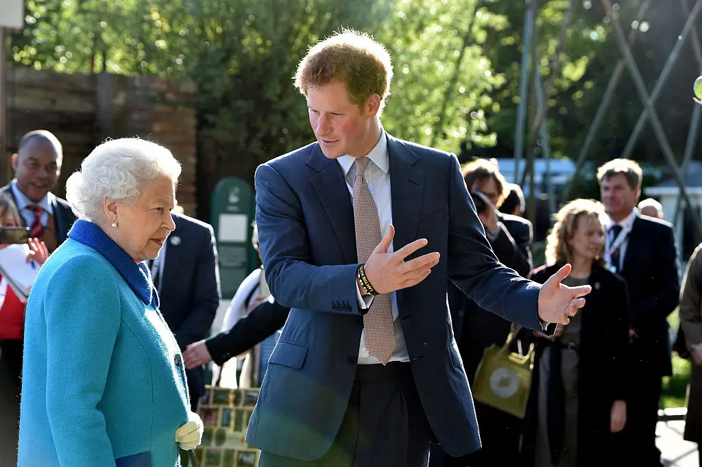 Prince Harry's final words to his late grandmother Queen Elizabeth II were revealed in his 2023 memoir Spare (Julian Simmonds - WPA Pool / Getty Images)