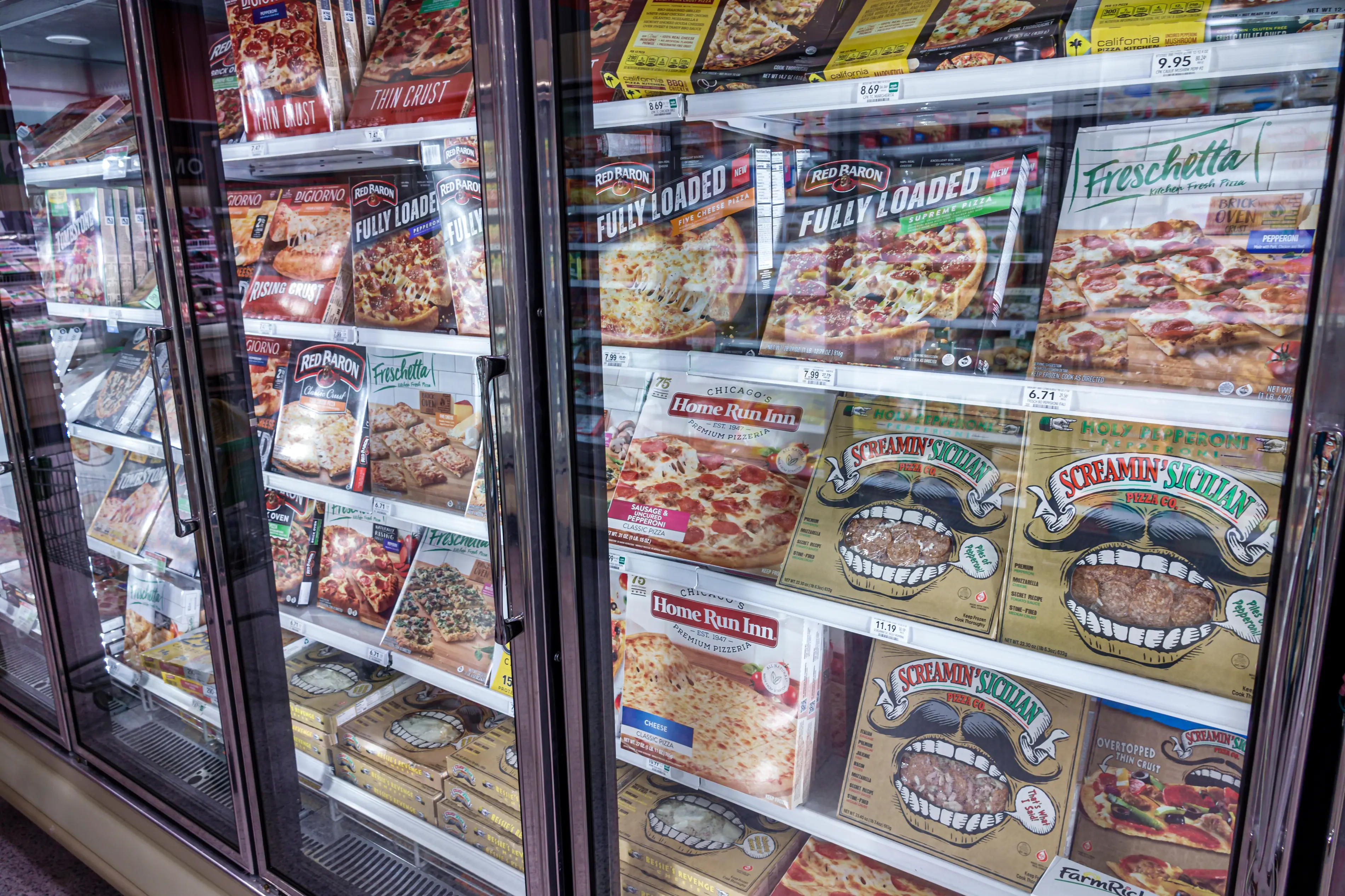 The mum had purchased frozen pizzas on credit shortly before her death, it has emerged (Jeffrey Greenberg/Universal Images Group via Getty Images)