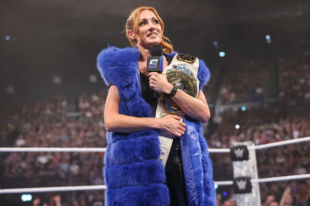 Kelly reacted to Lynch's comments (Bradlee Rutledge/WWE via Getty Images)