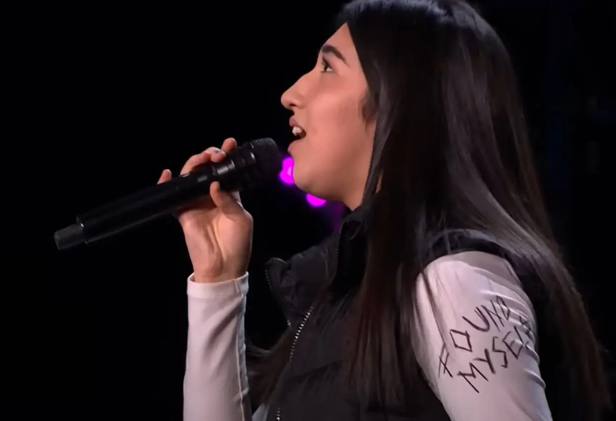 Tia Connolly wowed the judges with her Whitney Houston performance.