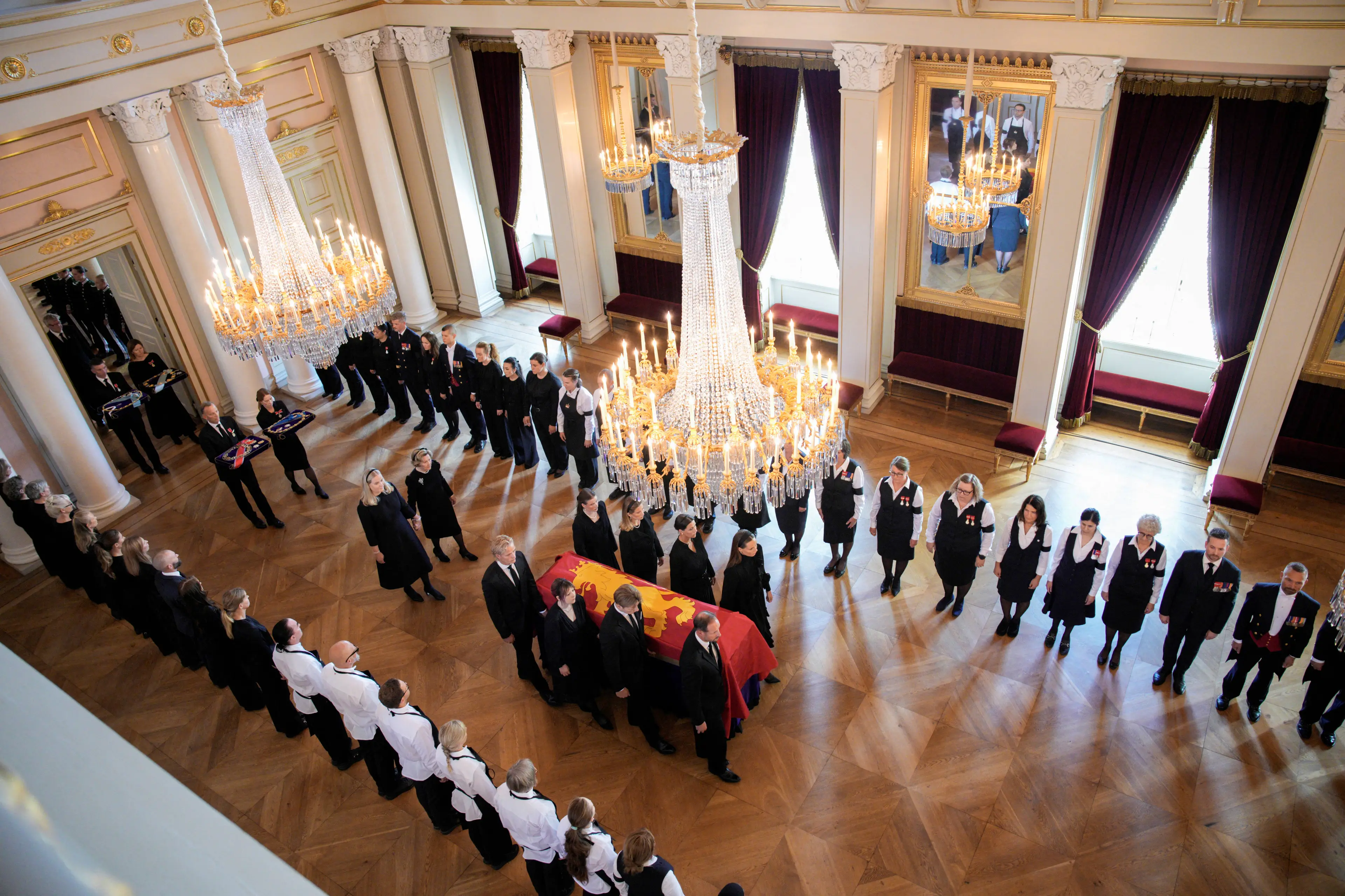 King Harald died last week (Stian Lysberg Solum / NTB / AFP via Getty Images)