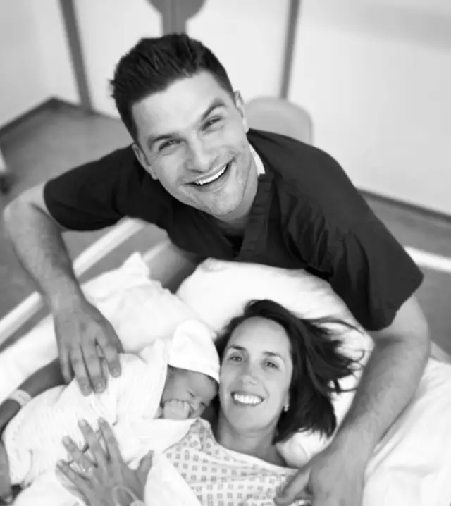 They announced the arrival of their daughter on Instagram.