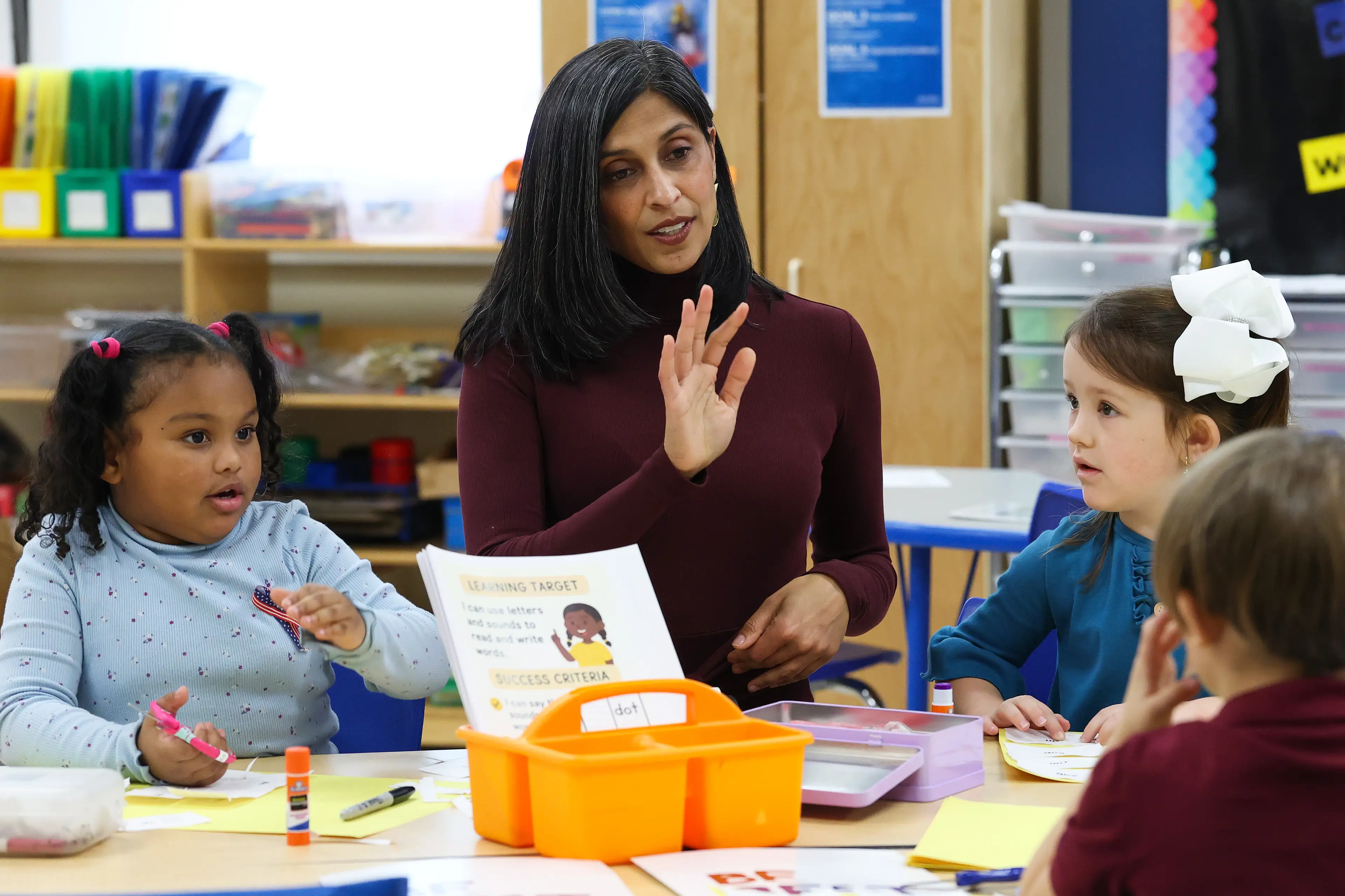 Usha was spotted without her wedding ring during an outing last week (Anna Moneymaker/Getty Images)