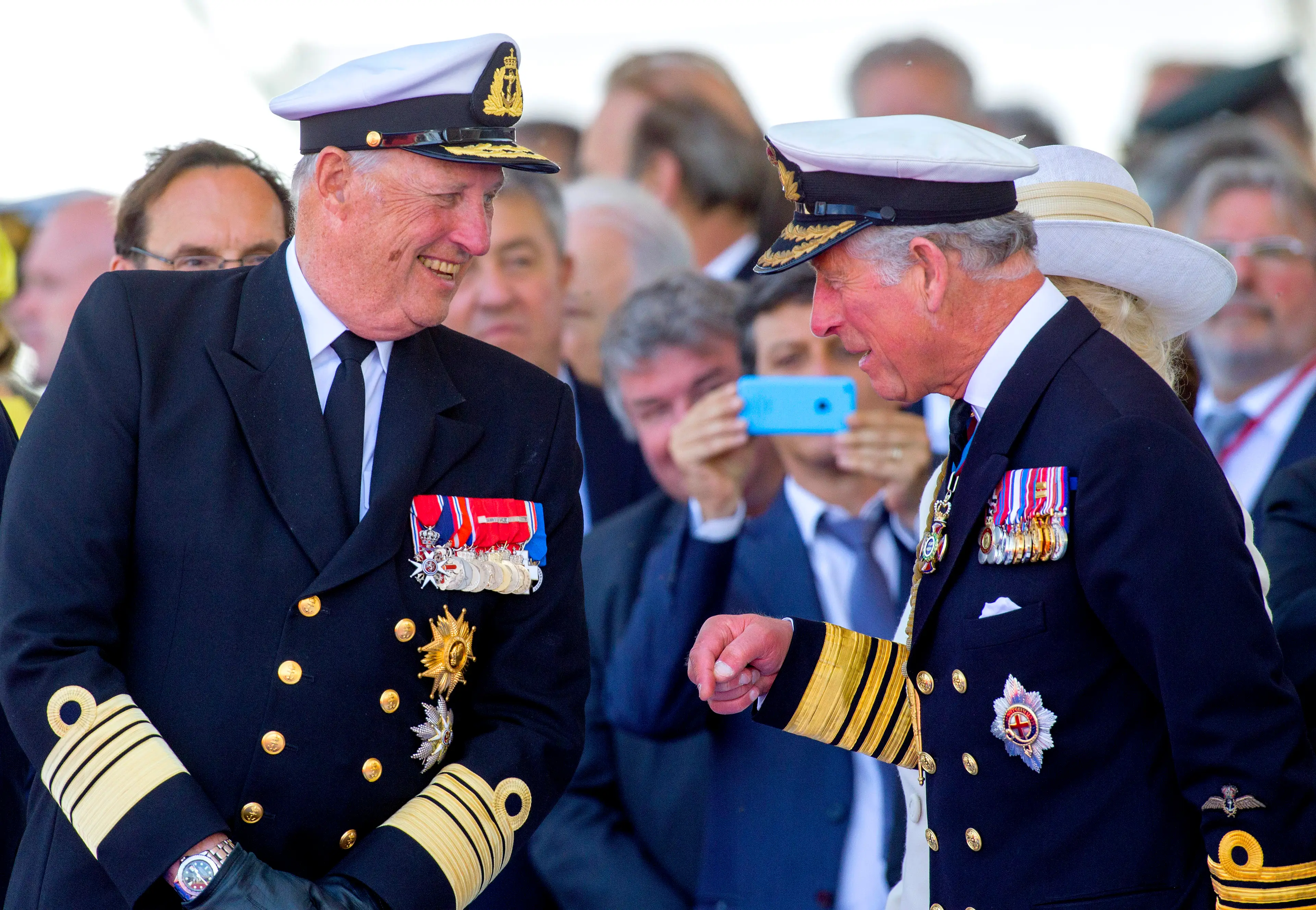 Charles shared a tribute following Harald's death (Pool/Max Mumby/Indigo/Getty Images)