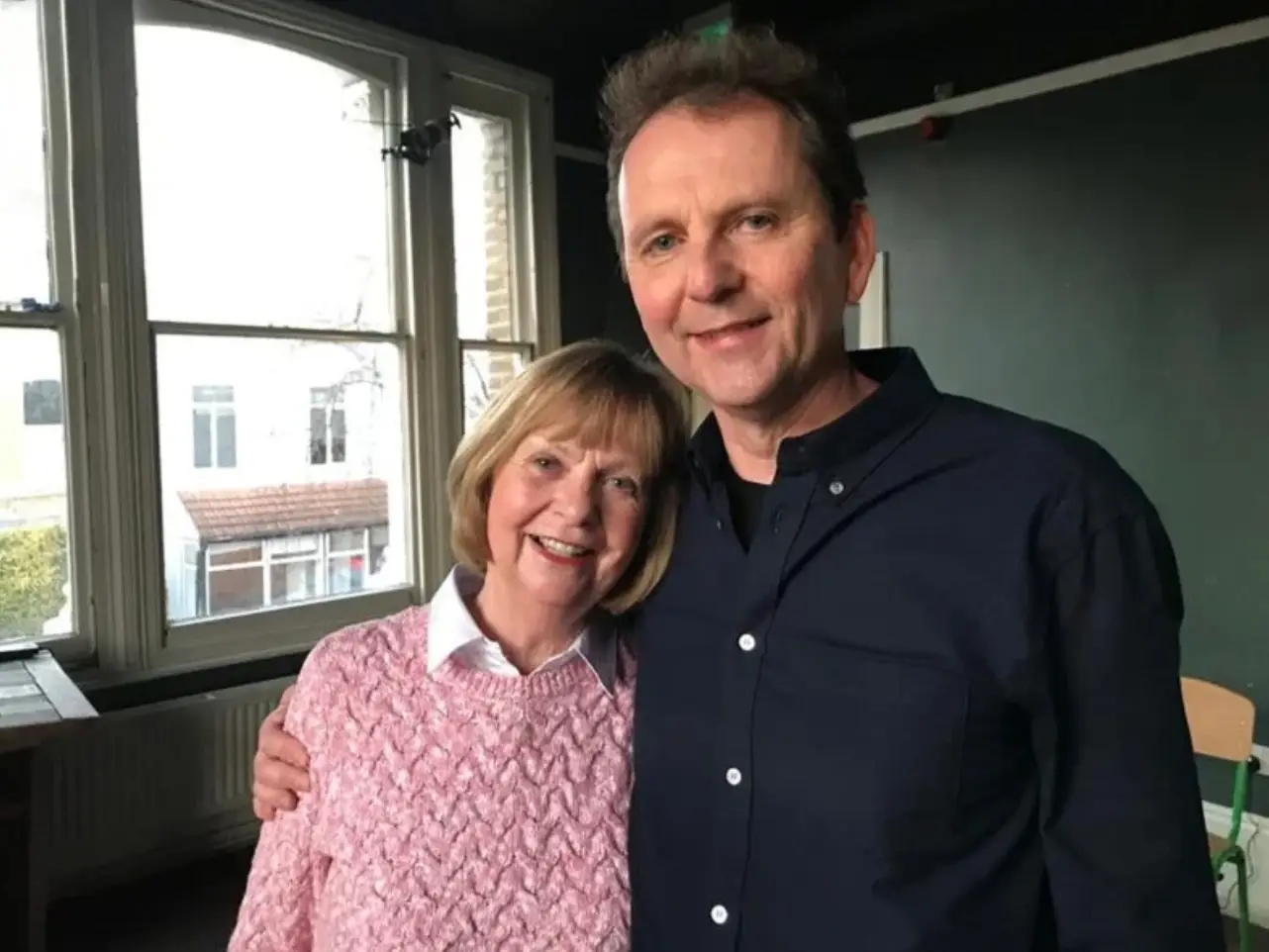 Incredibly, she managed to track him down to Los Angeles.