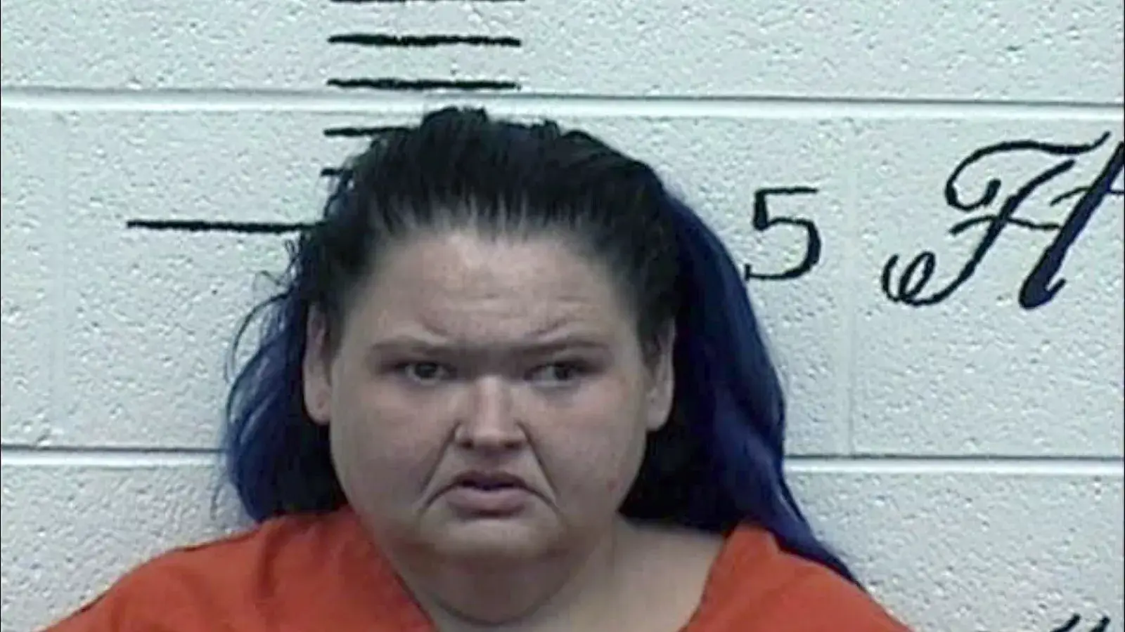 She was booked into the Crockett County Jail (Crockett County Sheriff's Department)