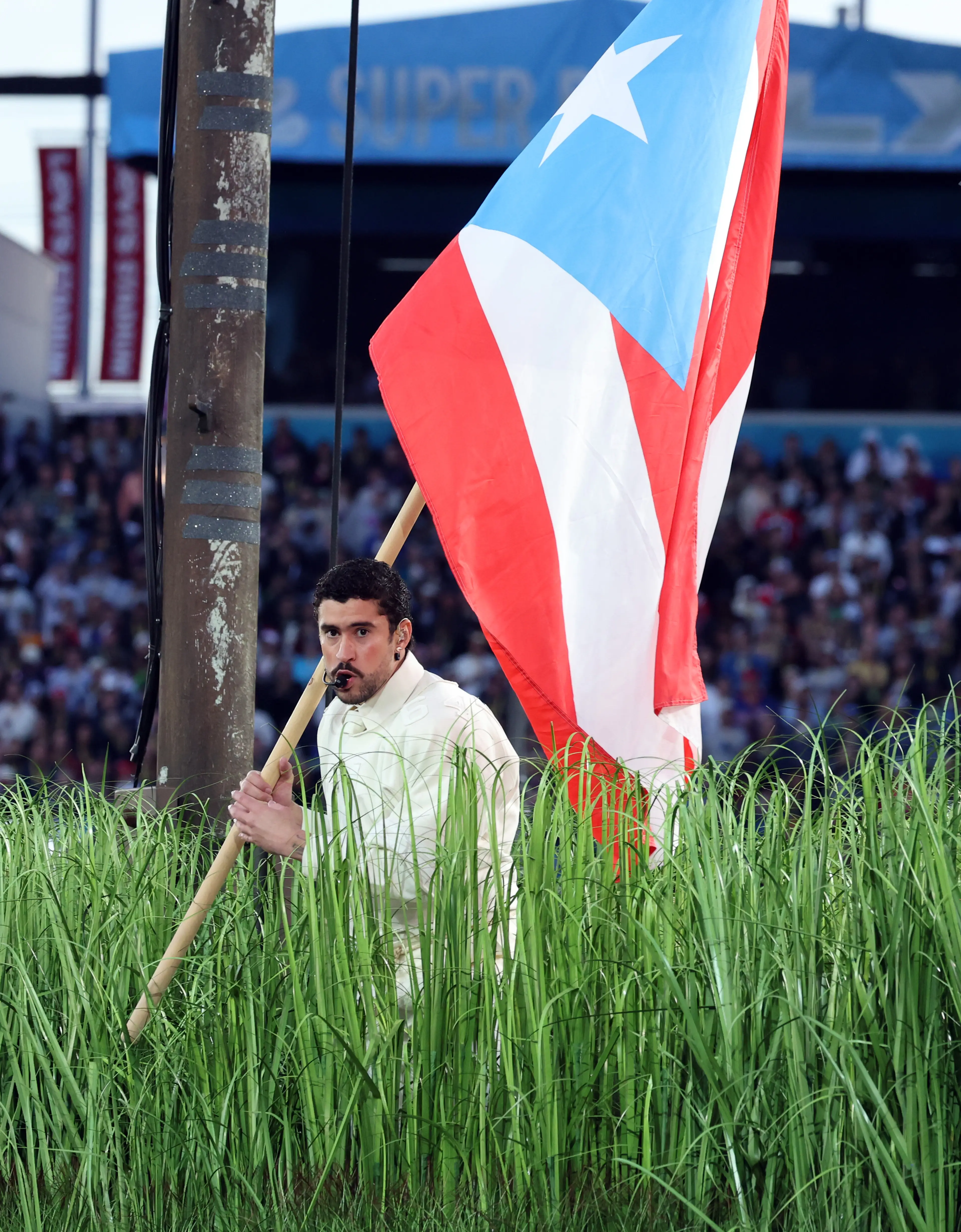 Bad Bunny's halftime show was viewed by millions (Kevin Mazur/Getty Images for Roc Nation)