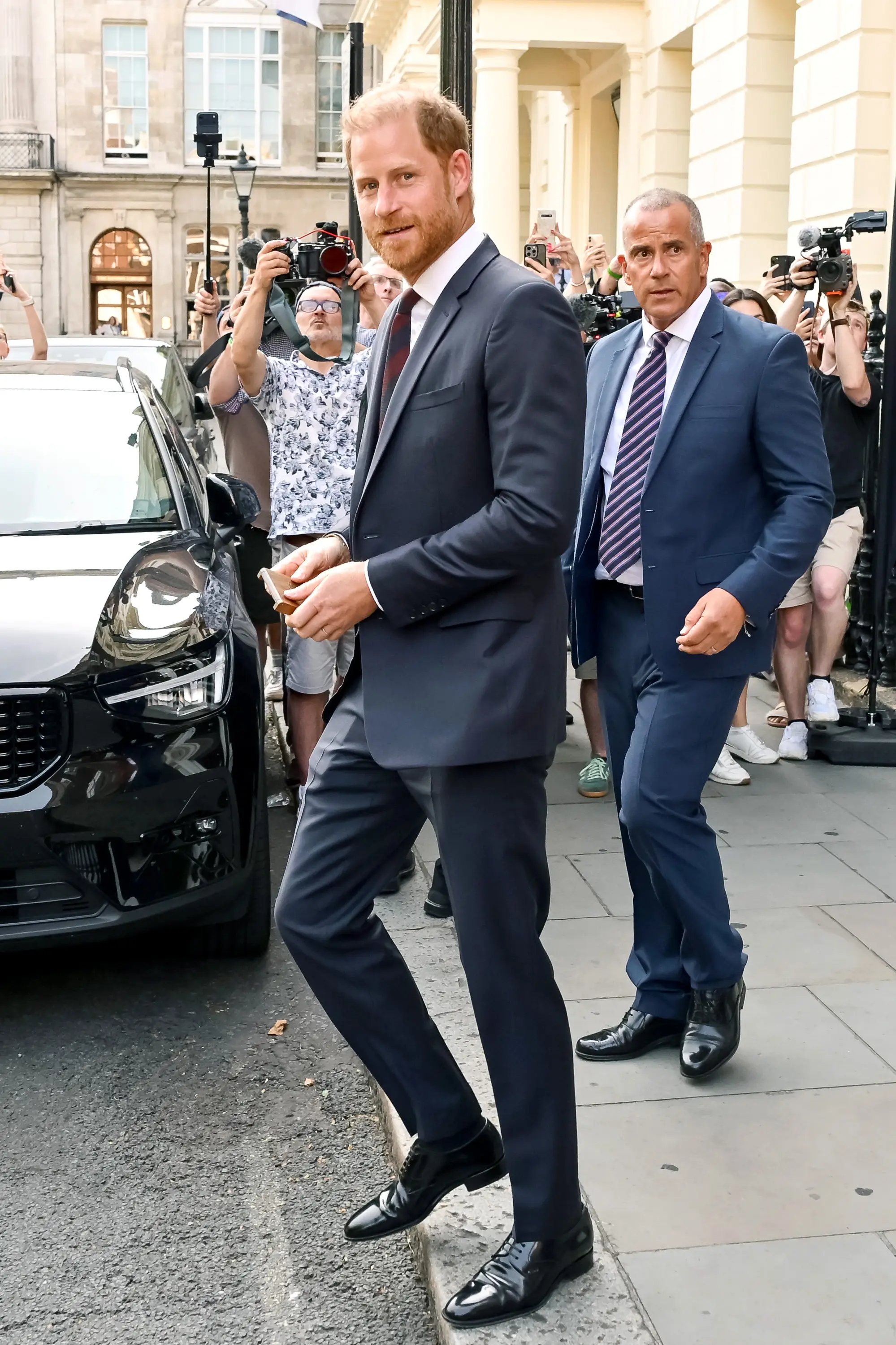 It hasn't yet been confirmed whether Harry will meet with his family (Eamonn M. McCormack/Getty Images)