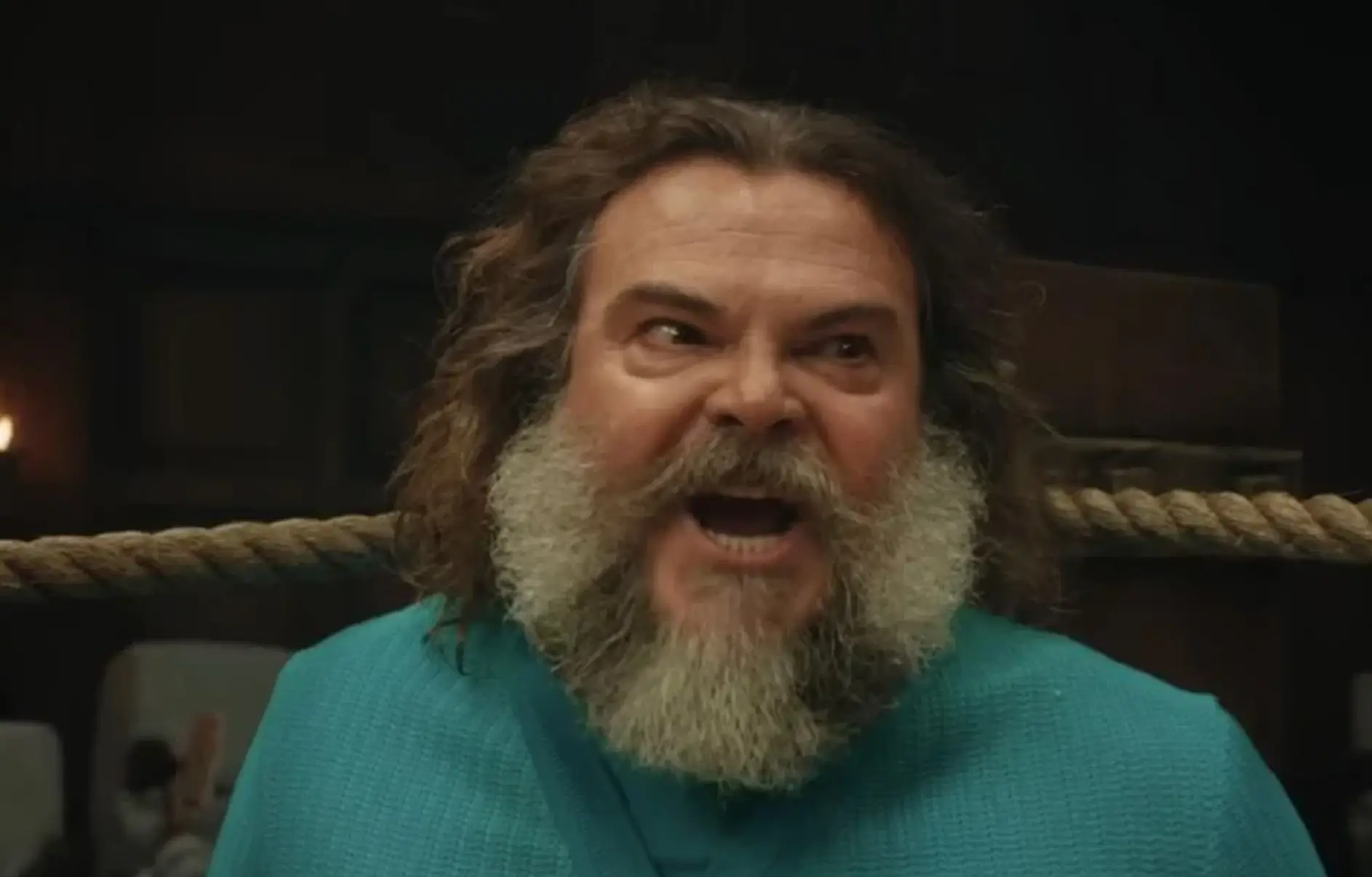 The 'Chicken Jockey' trend has blown up on social media following the release of A Minecraft Movie last Friday (4 April) (Warner Bros. Pictures)