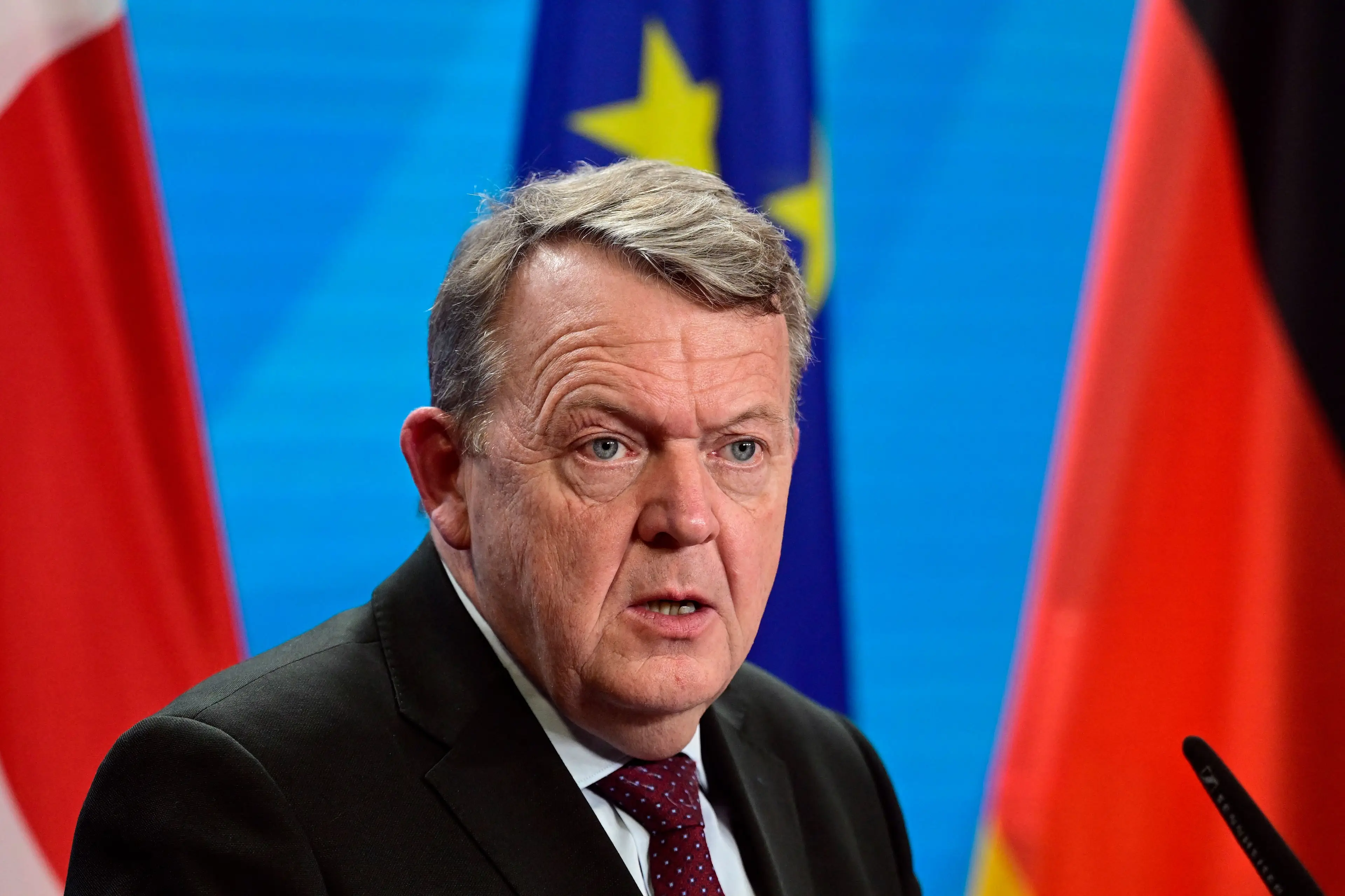 The Danish foreign minister has also addressed the conflict (JOHN MACDOUGALL/AFP via Getty Images)