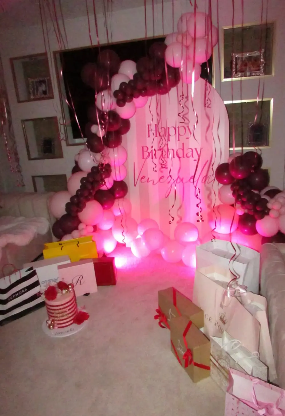 The star celebrated her 17th birthday (Instagram/@venezuelafury1)