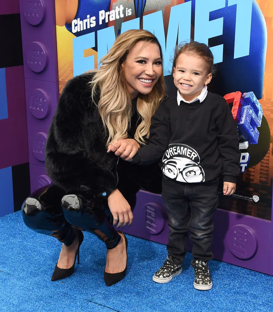 The youngster is following in the footsteps of his late mother, who was best known for her role in Glee (Gregg DeGuire/Getty Images)