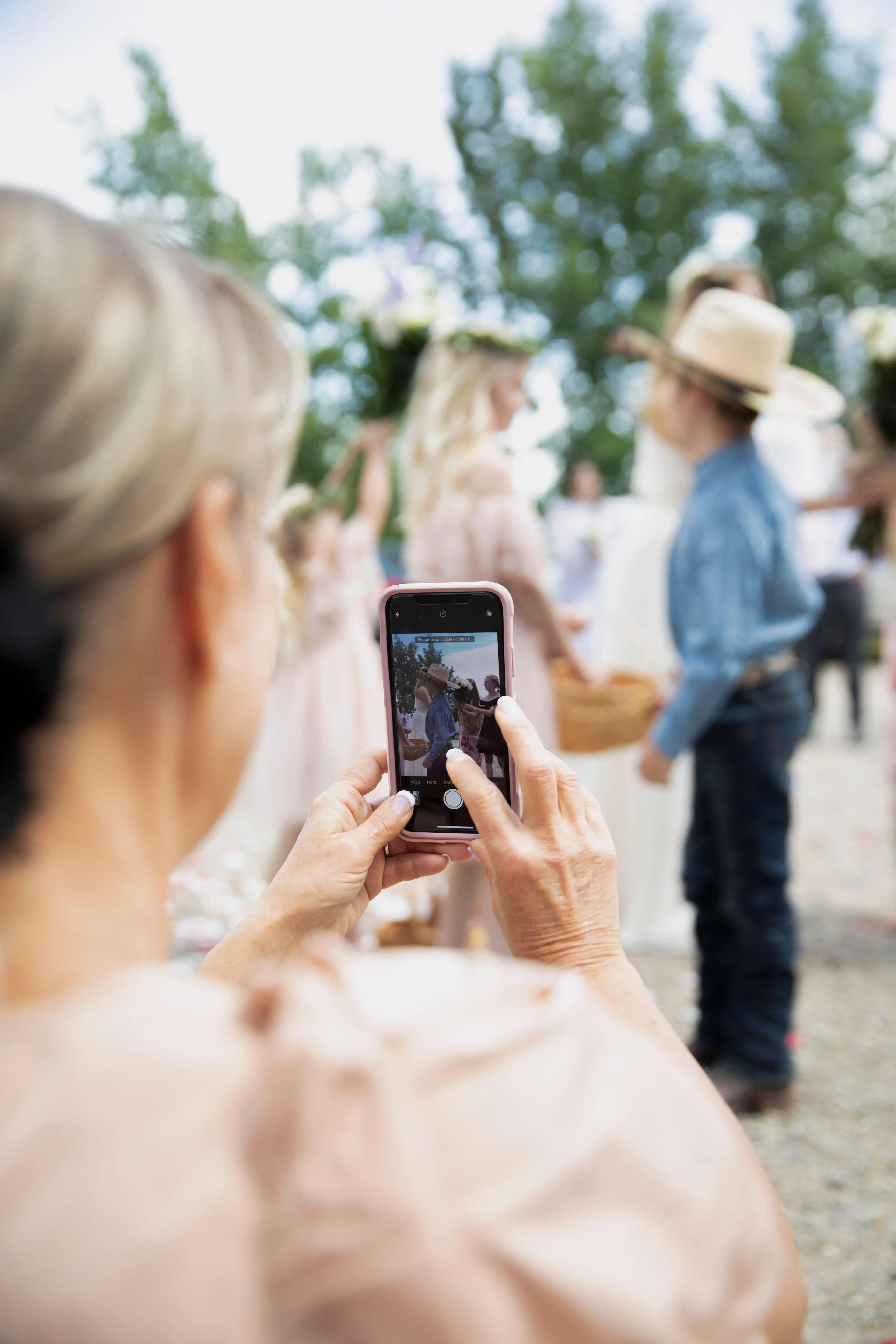 The bride wants the kids to serve as ring bearer and flower girl.