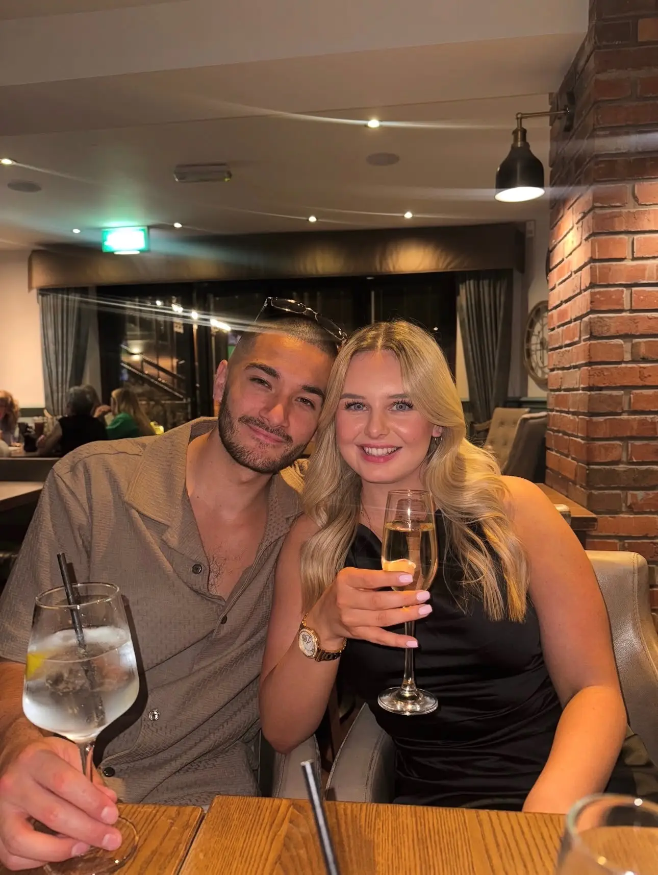 The couple had got married just seven months before the accident (GoFundMe)