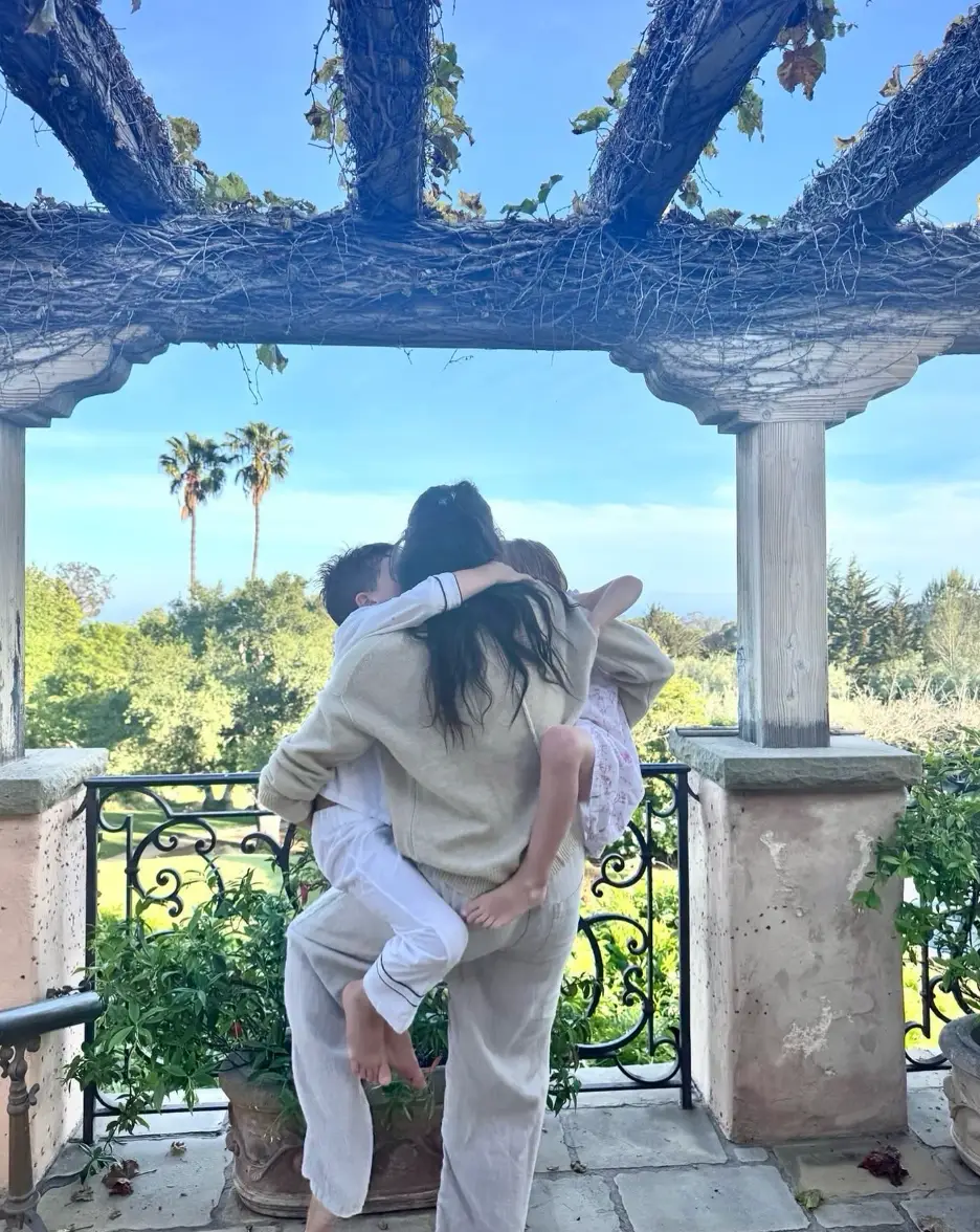 Meghan Markle shared a sweet snap of Prince Archie and Princess Lilibet on Mother's Day (Instagram/@meghan)